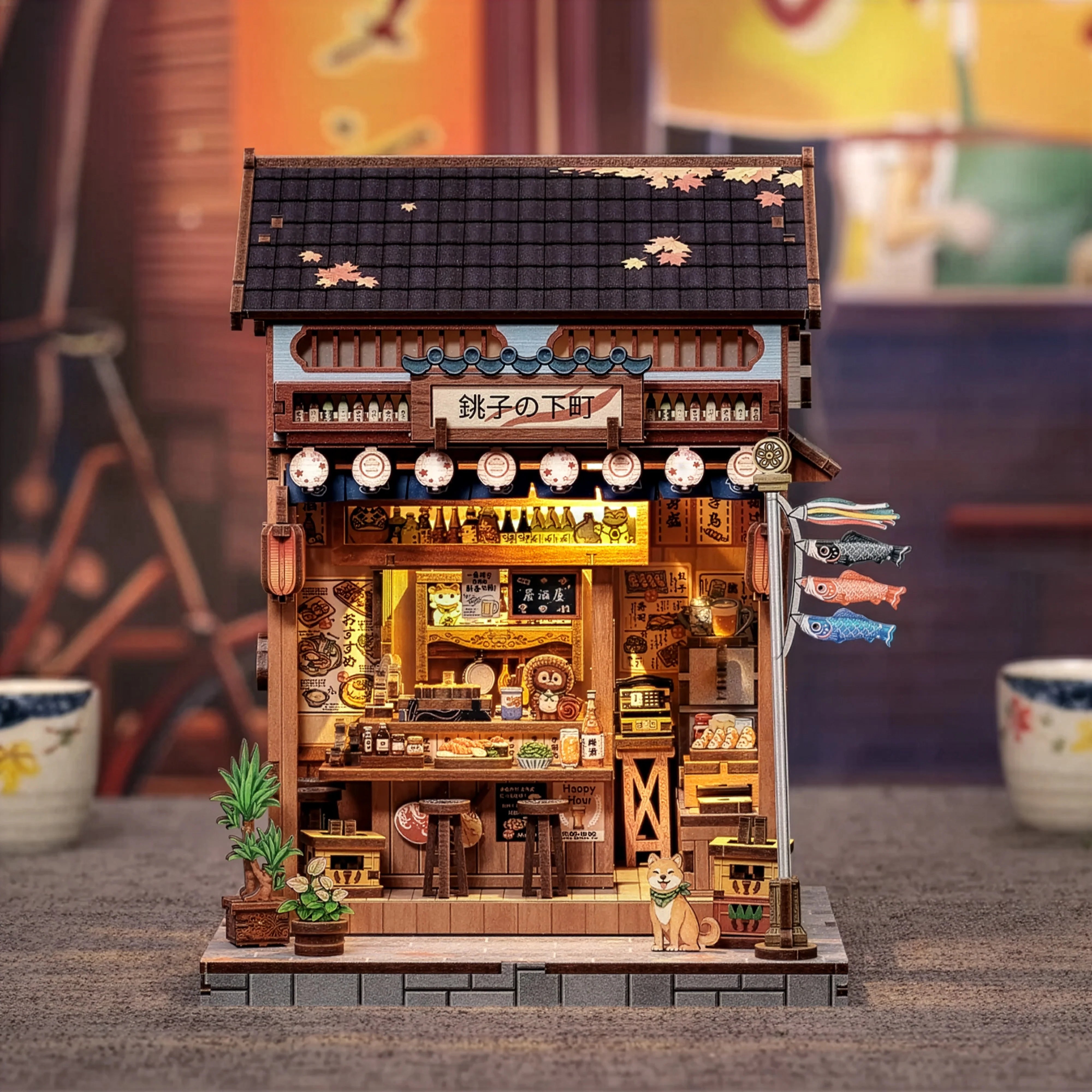 Japanese Izakaya Miniature DIY Bar