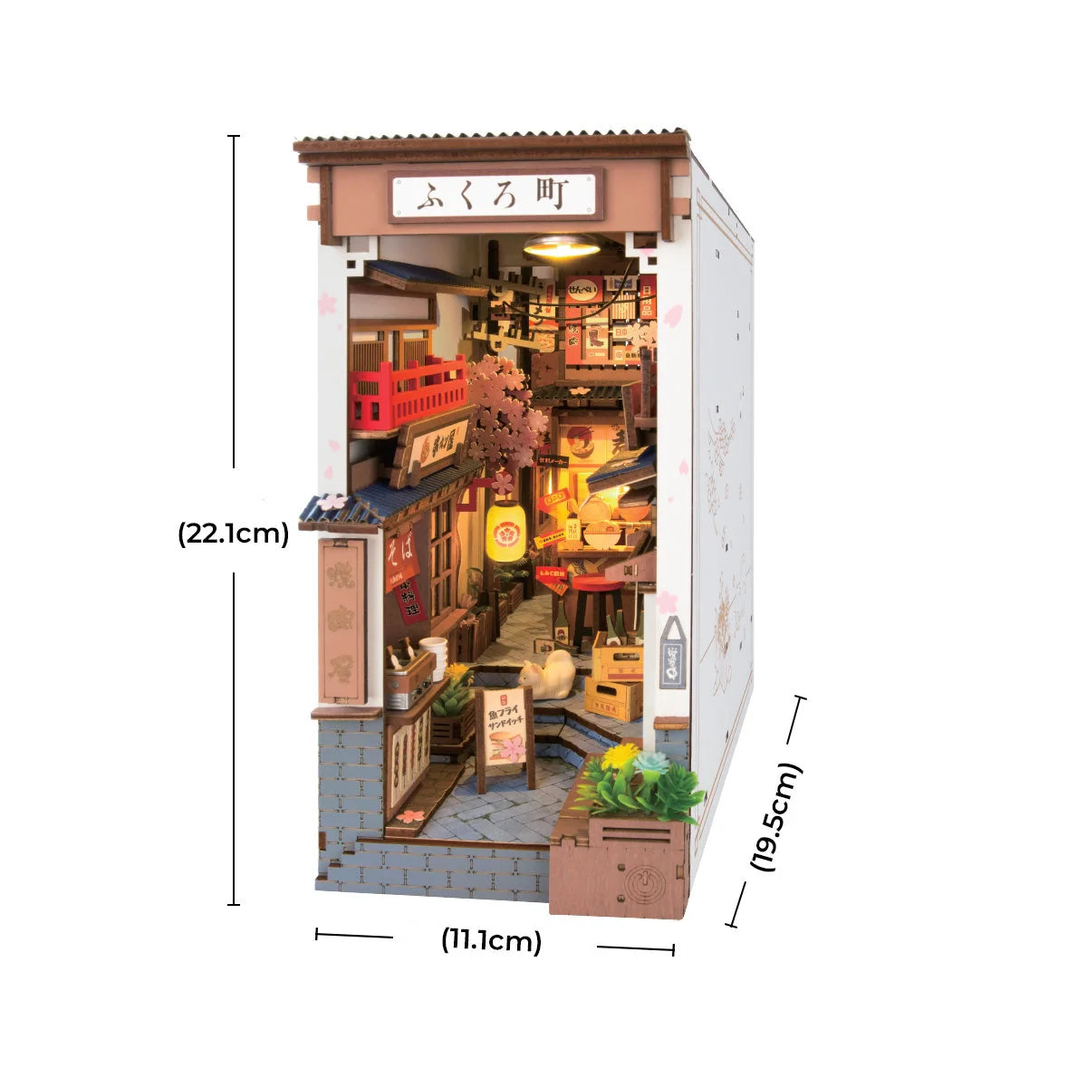 Sakura Wine Alley Book Nook DIY