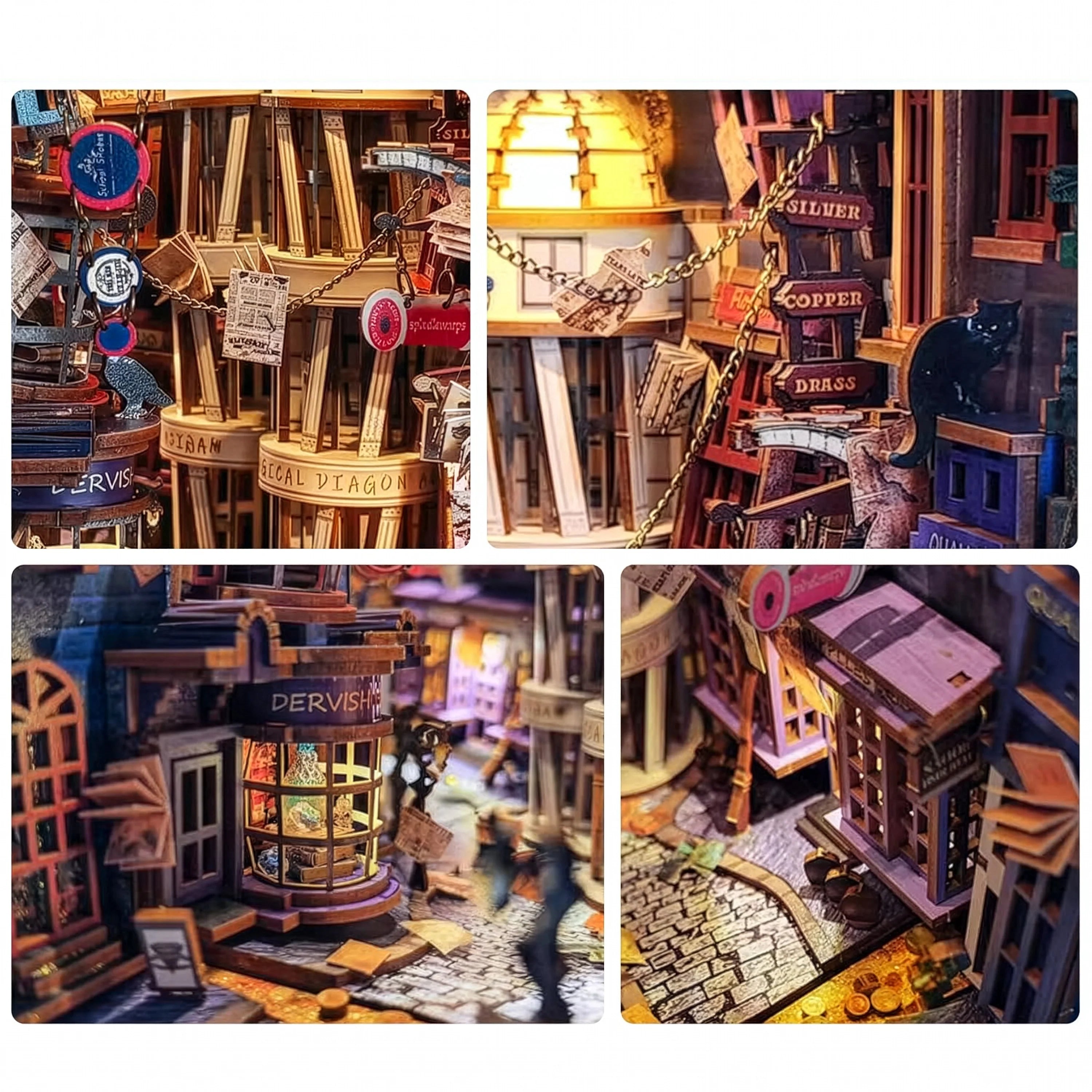 Magic Alley Book Nook DIY