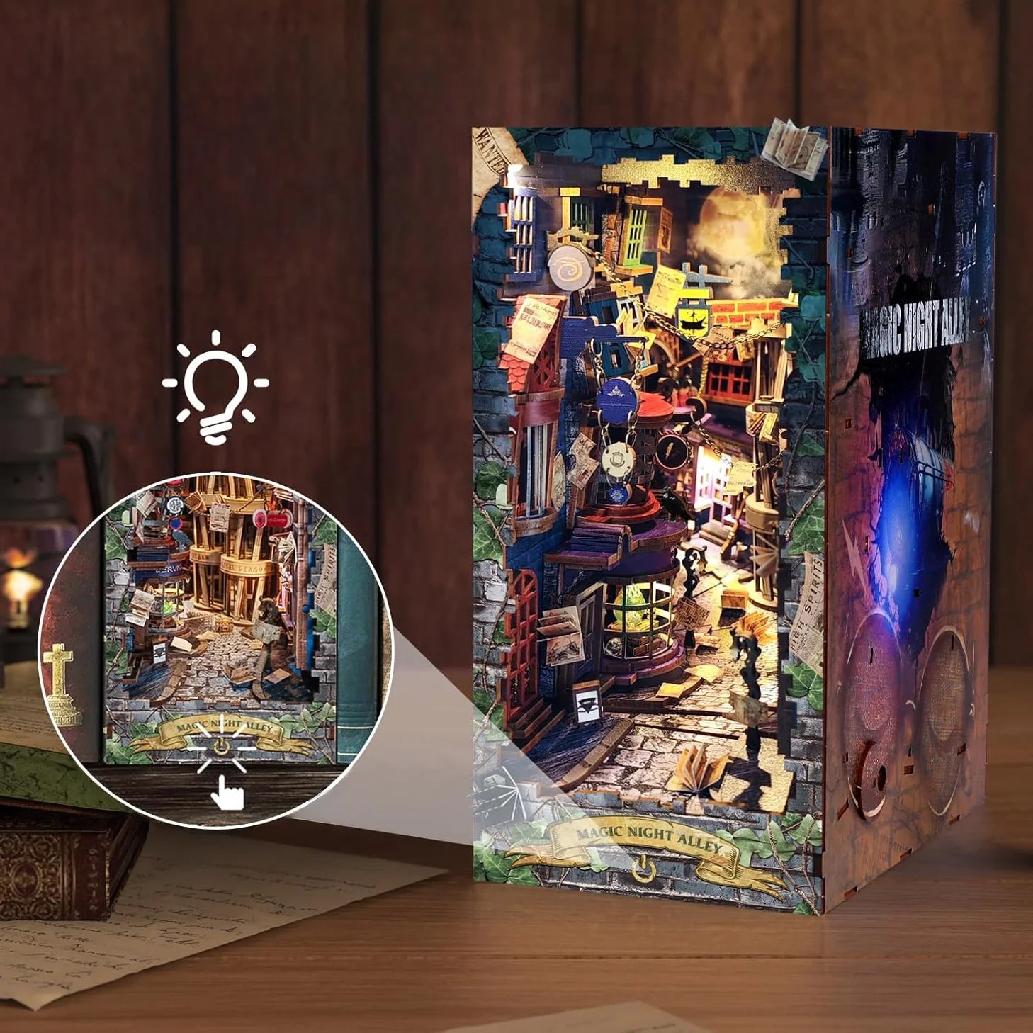 Magic Alley Book Nook DIY