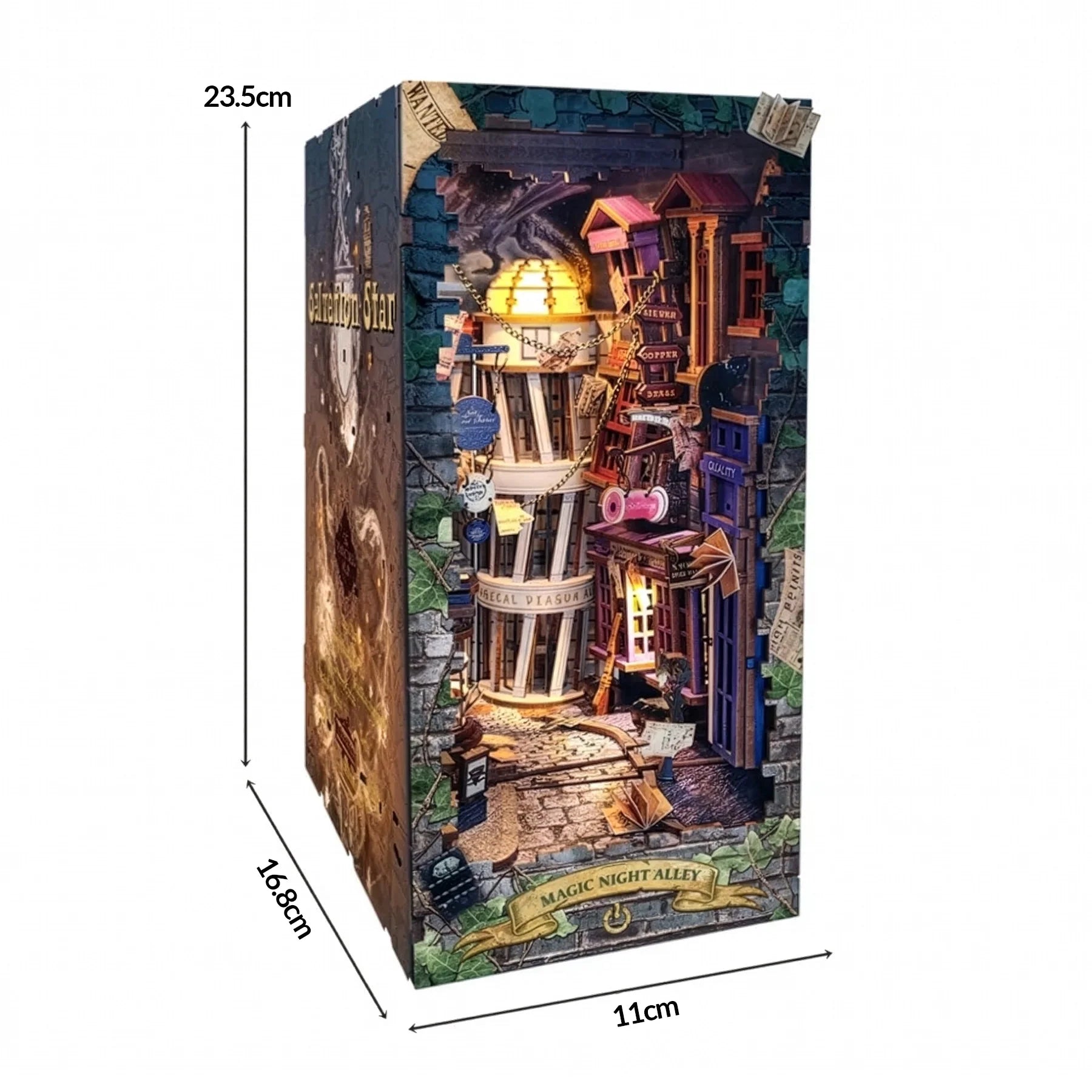 Magic Alley Book Nook DIY