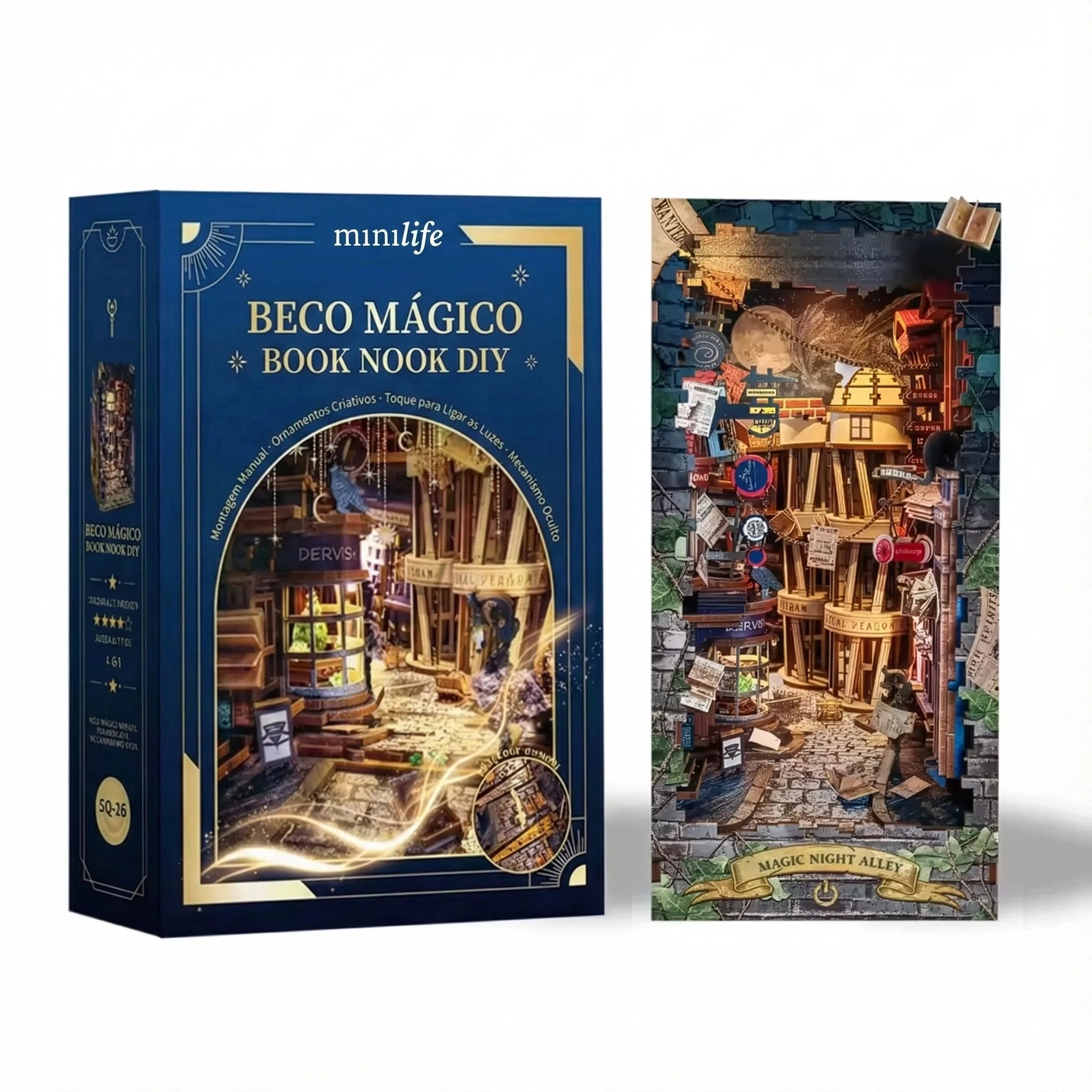 Magic Alley Book Nook DIY