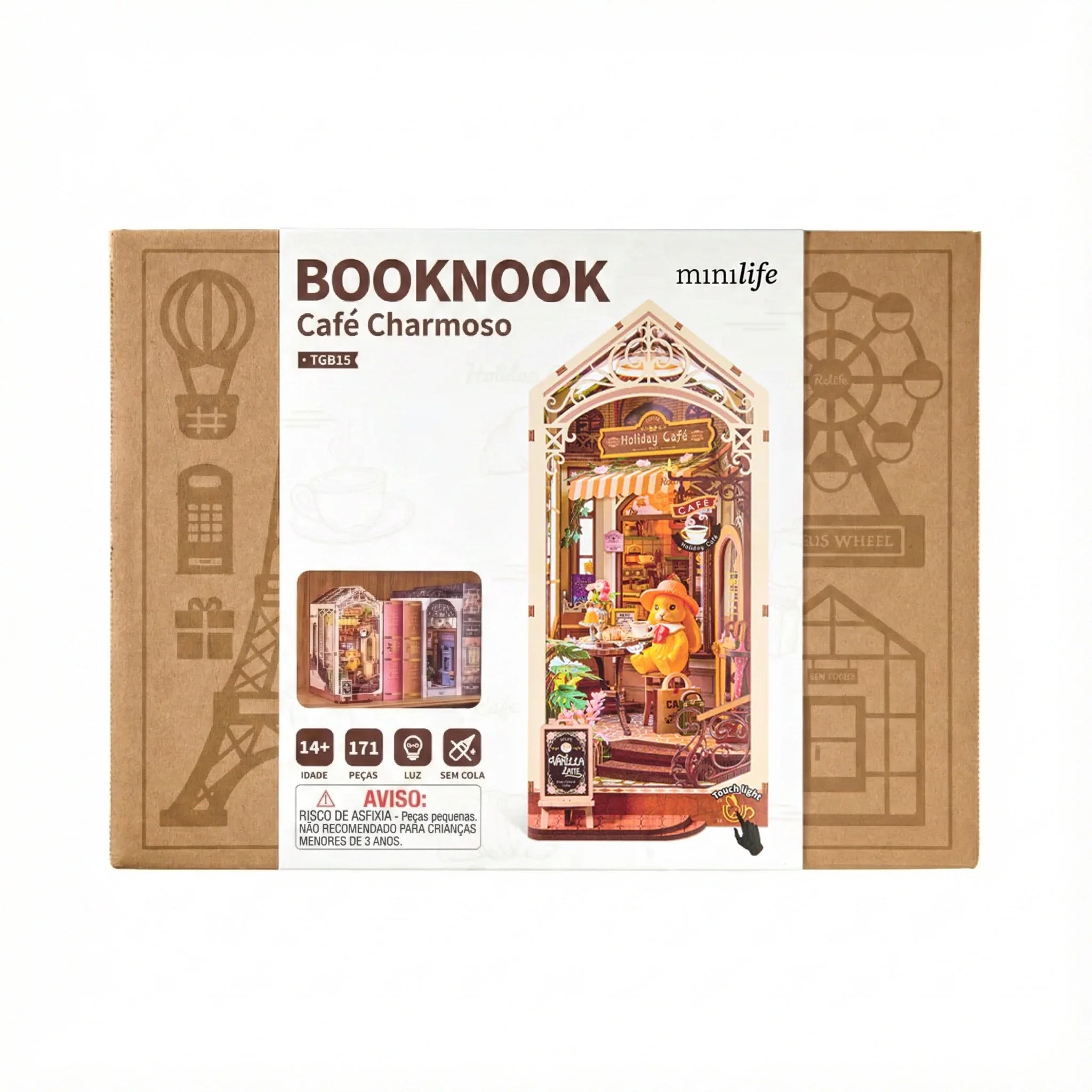 Charming Café Book Nook DIY