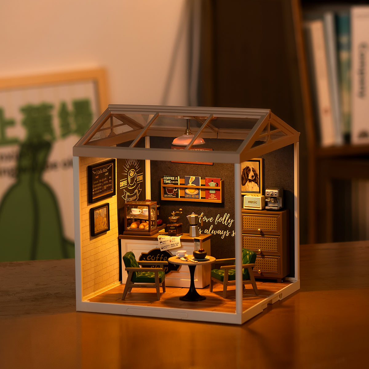 Inspiration Café Miniature DIY