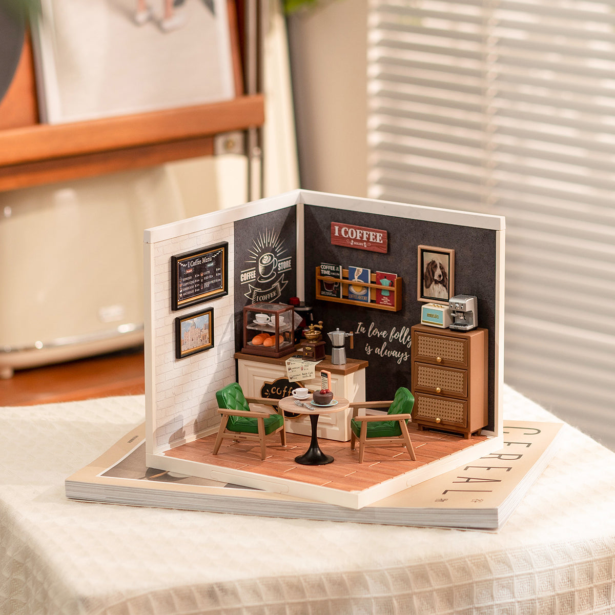 Inspiration Café Miniature DIY