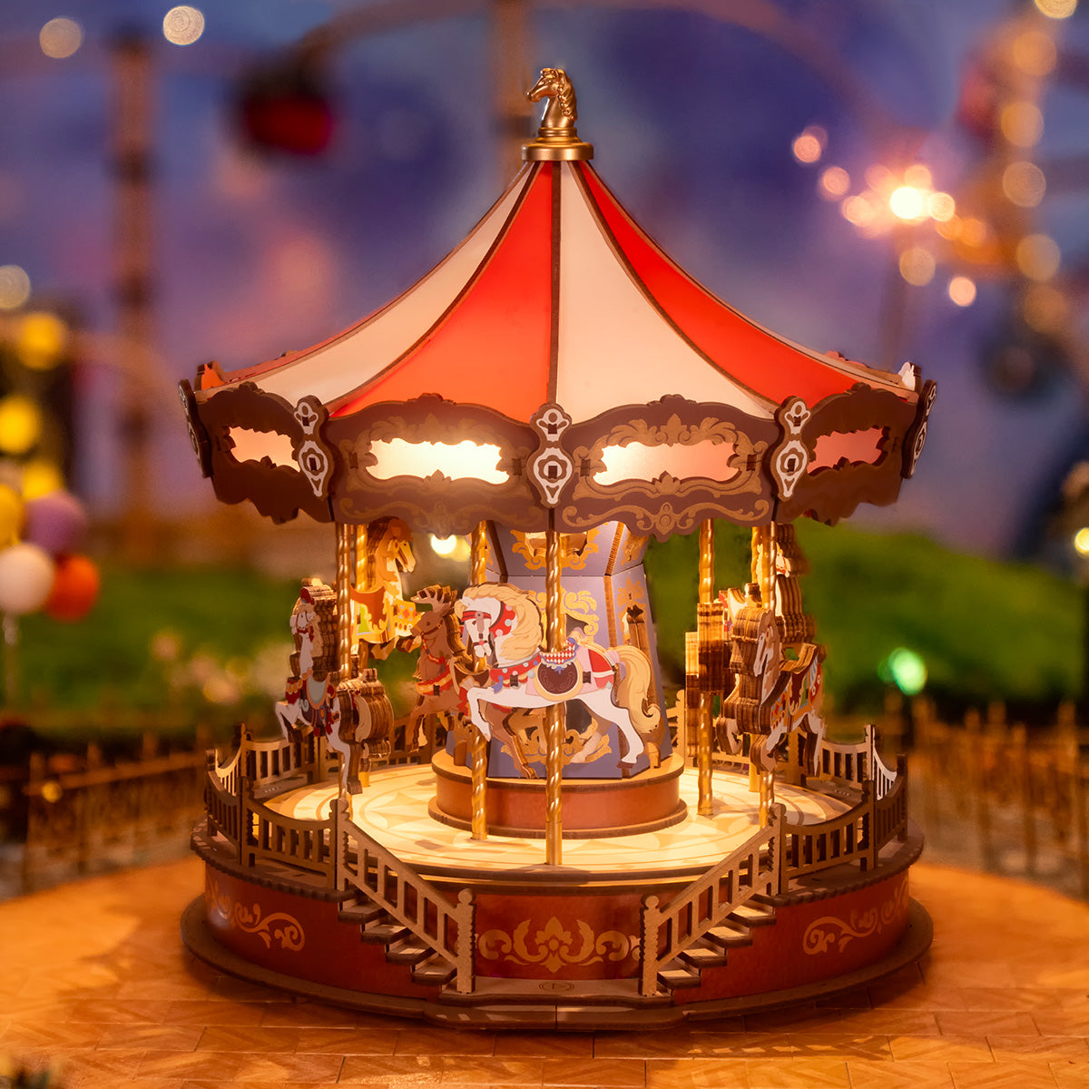 Classic 3D Puzzle Carousel