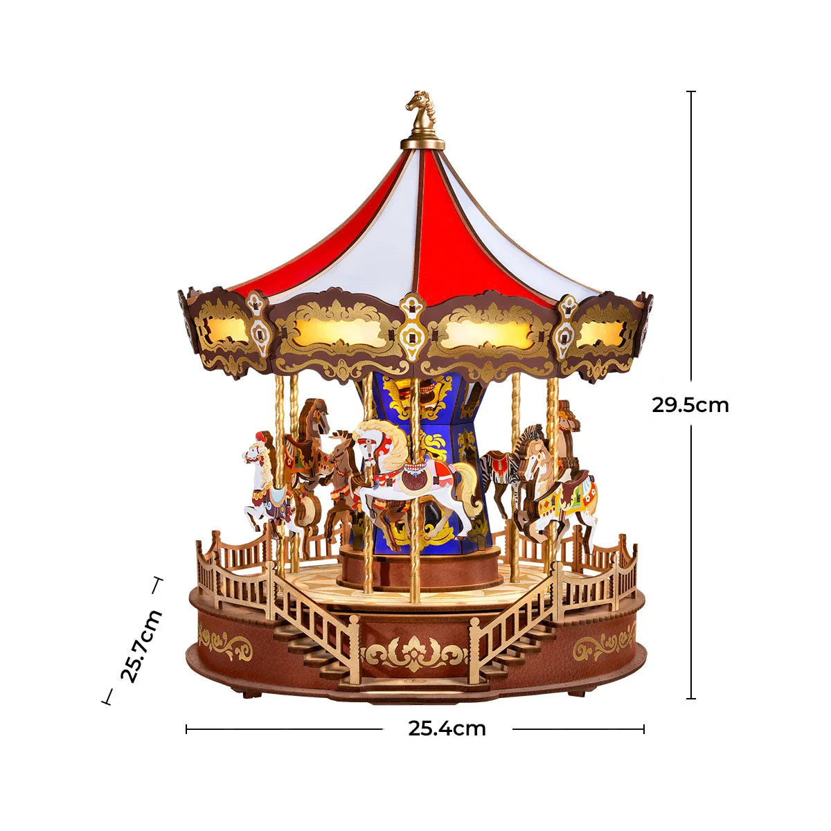 Classic 3D Puzzle Carousel