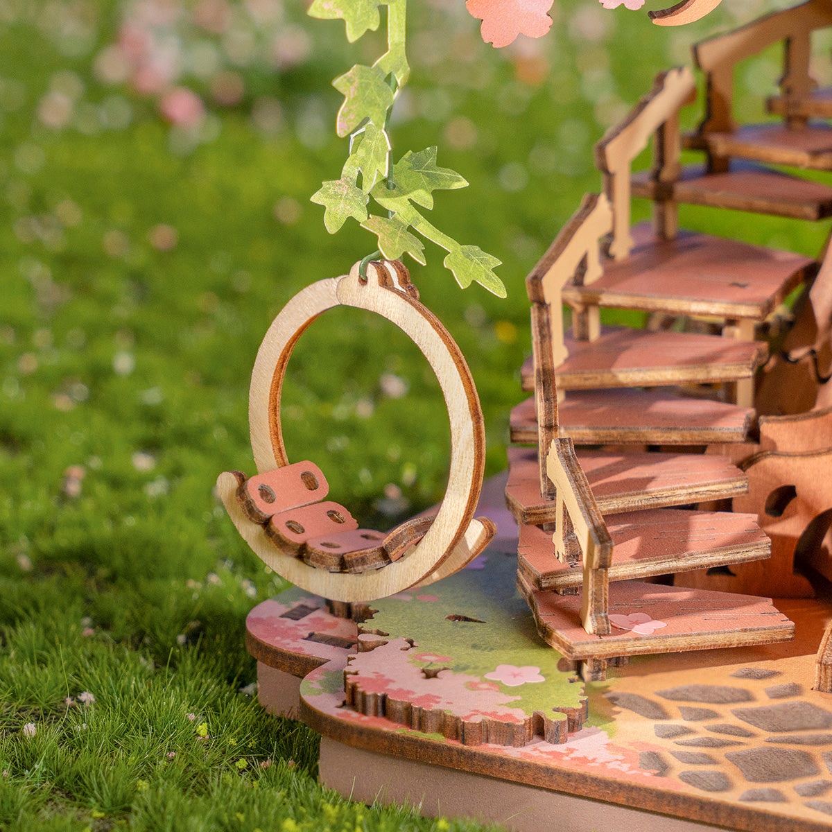 Cherry Blossom Treehouse 3D Puzzle