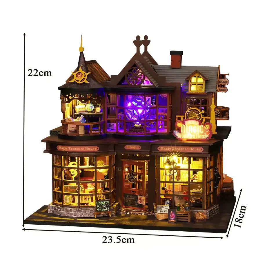 Magical Treasure House Miniature DIY