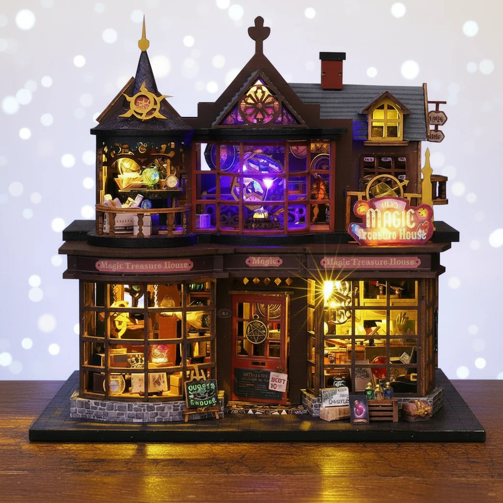 Magical Treasure House Miniature DIY