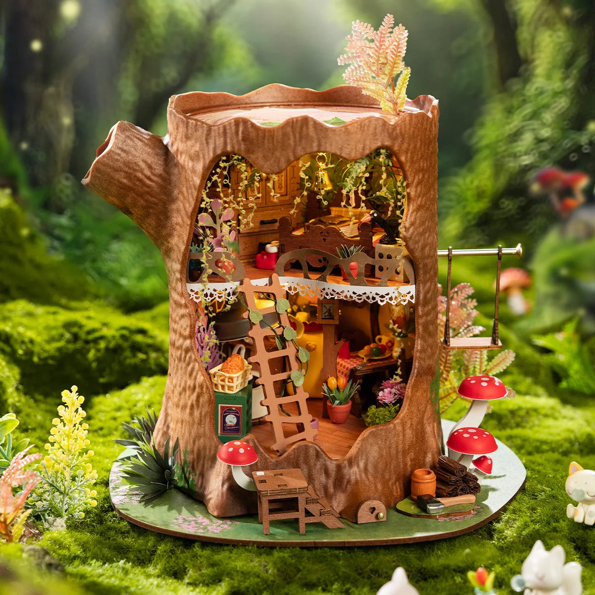 Fairy Tale Tree House Miniature DIY
