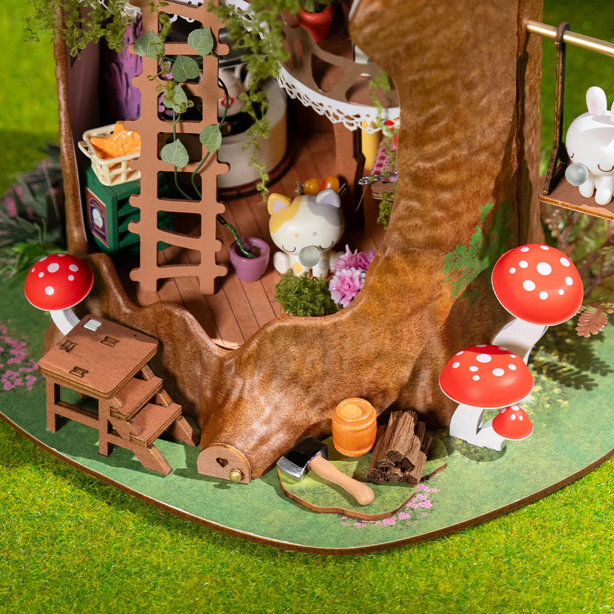Fairy Tale Tree House Miniature DIY