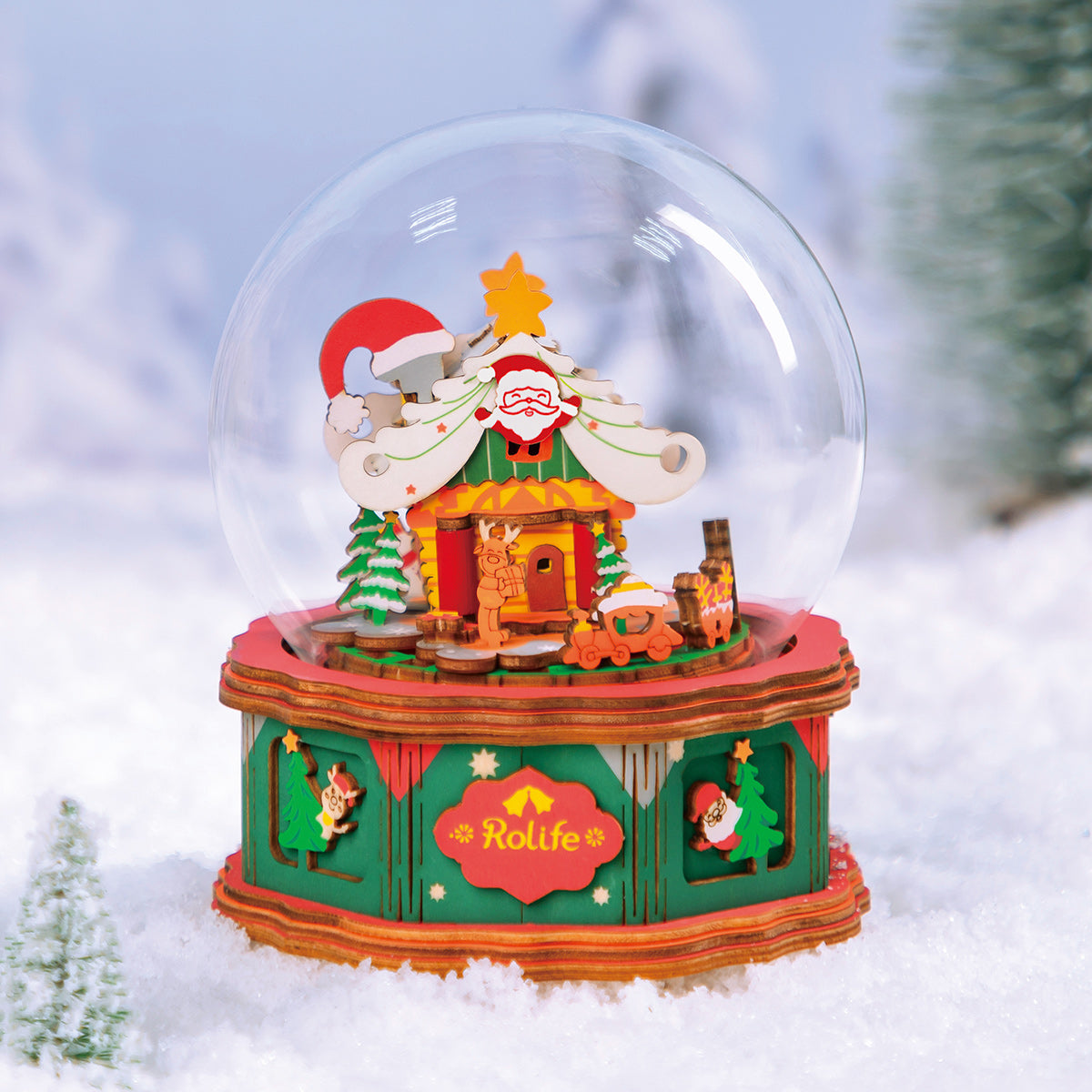 Enchanted Christmas - Musical Christmas City 3D Puzzle