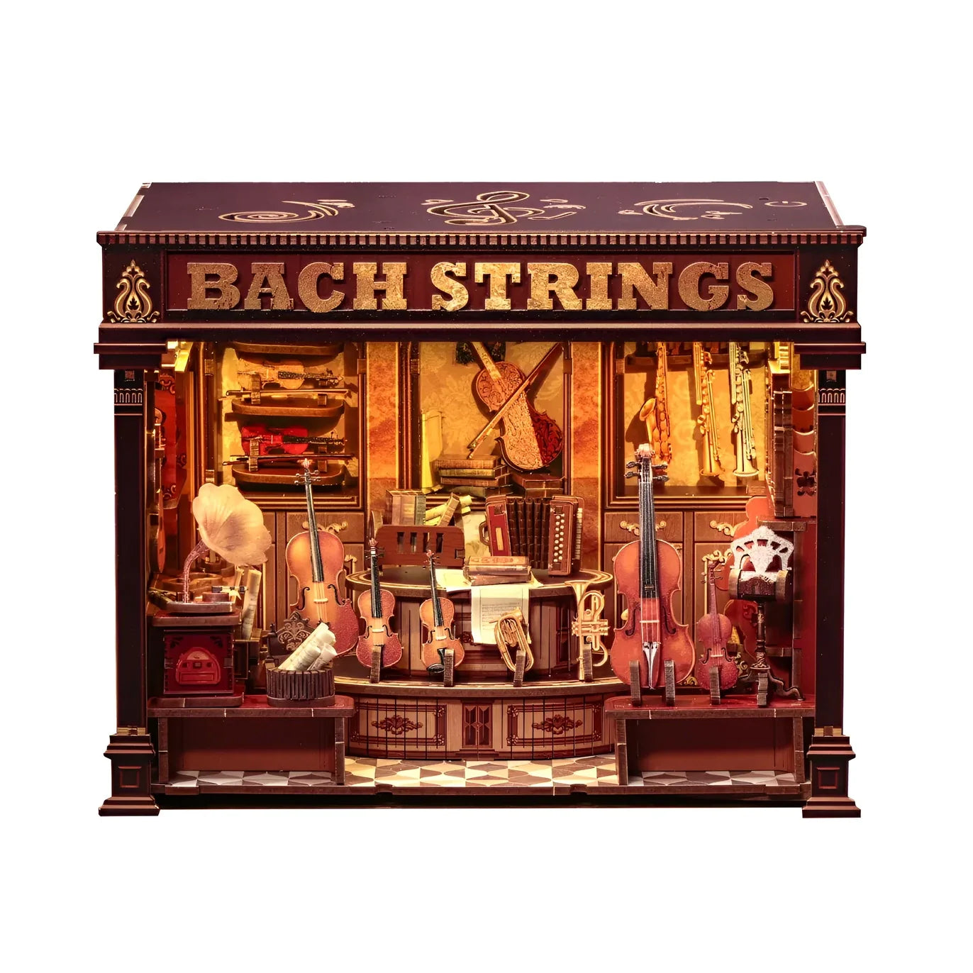 DIY Miniature House Music Studio