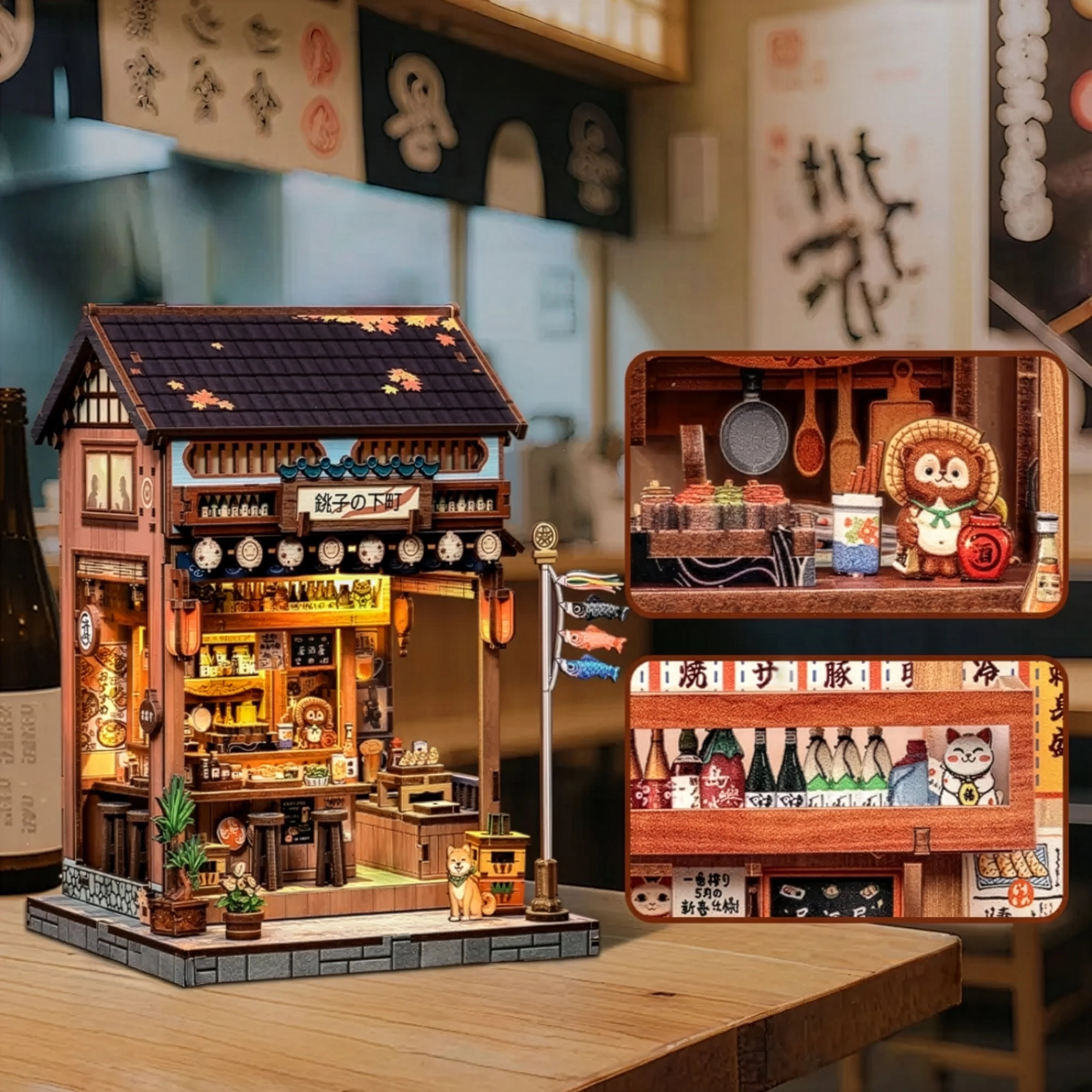 Japanese Izakaya Miniature DIY Bar