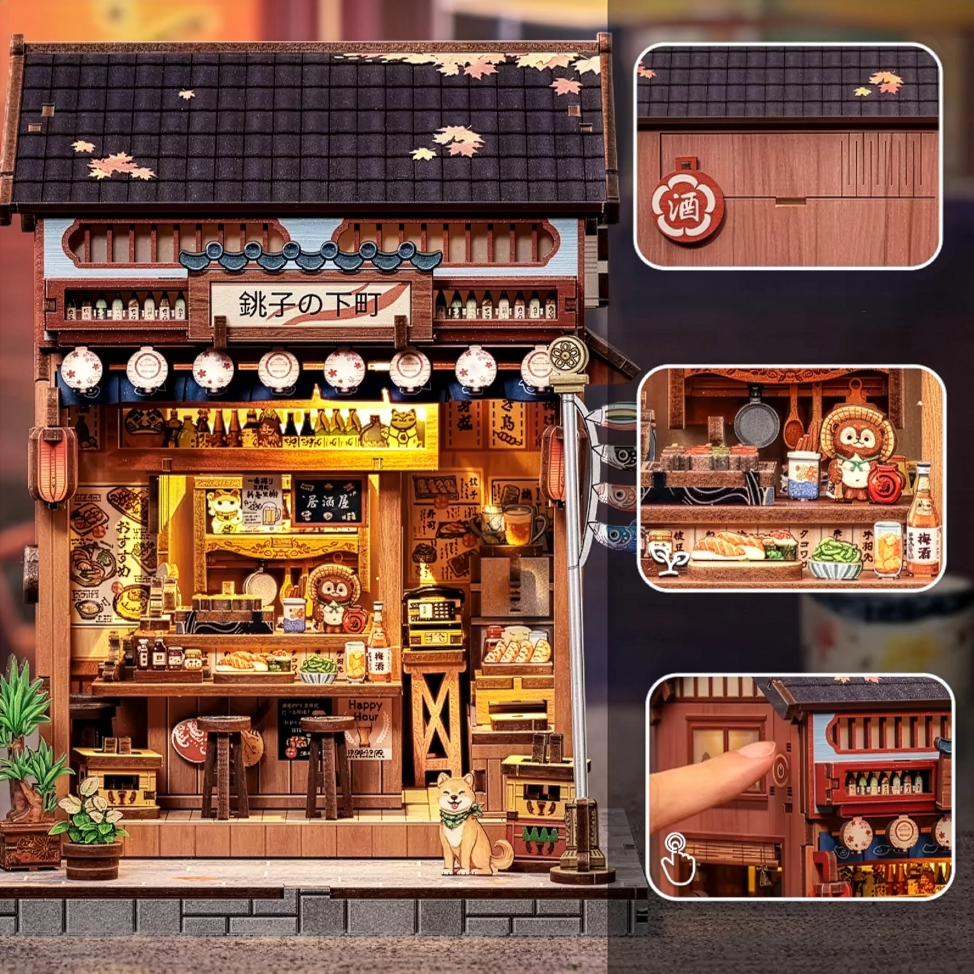 Japanese Izakaya Miniature DIY Bar