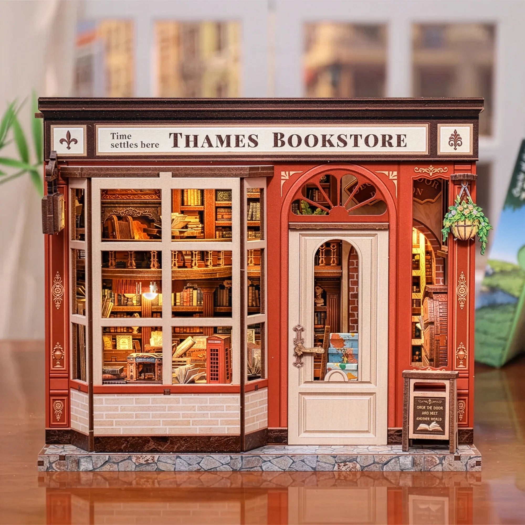 British Miniature Bookstore DIY