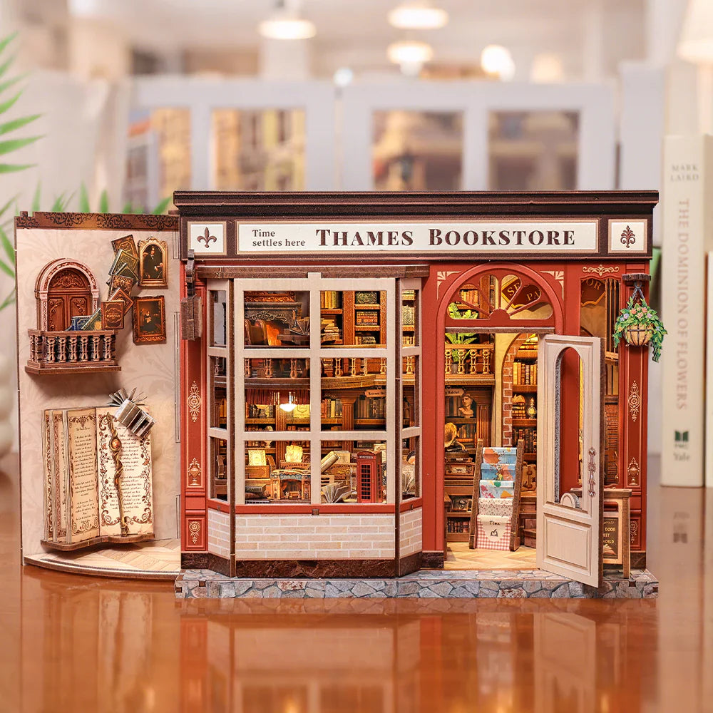 British Miniature Bookstore DIY