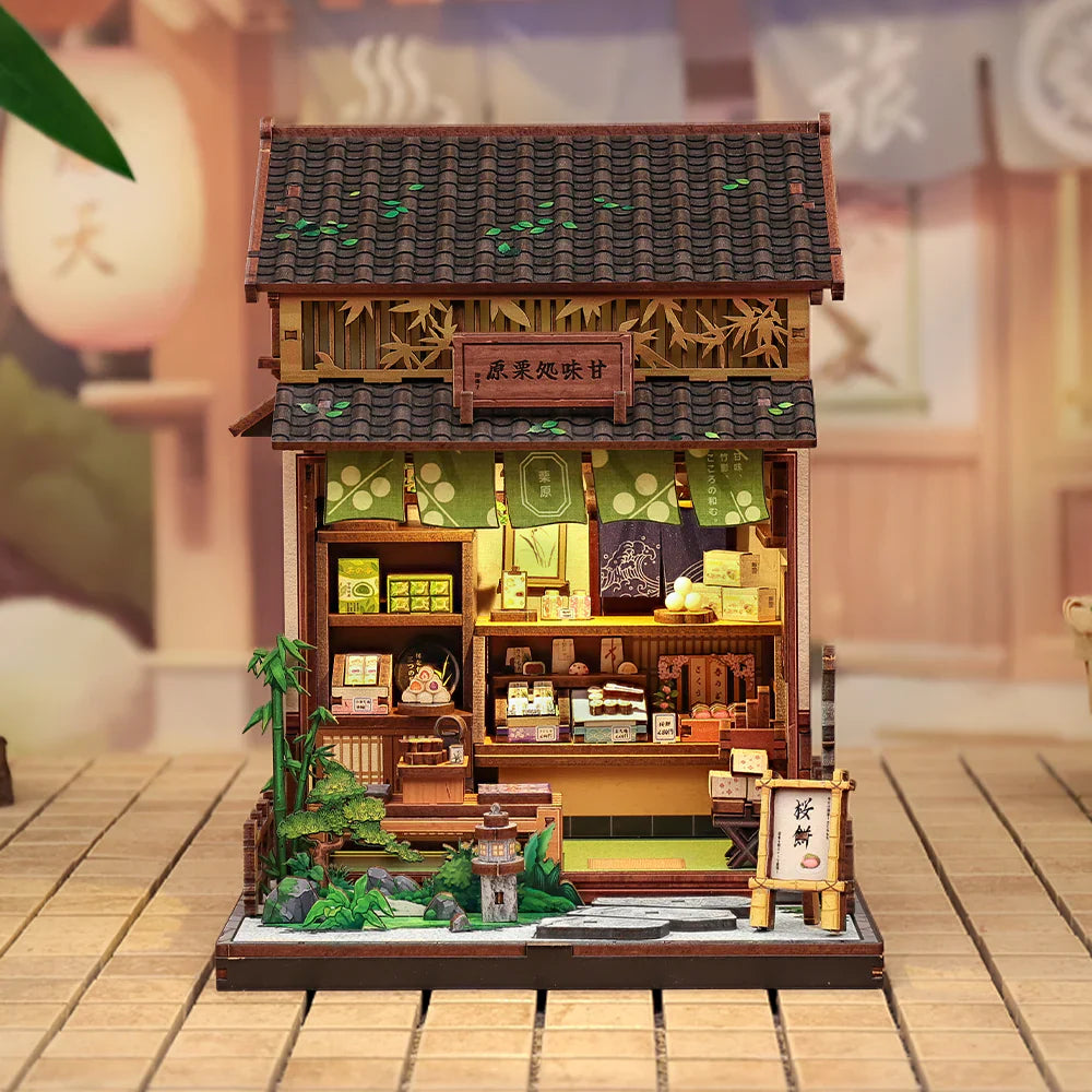 Japanese Candy Shop DIY Miniature