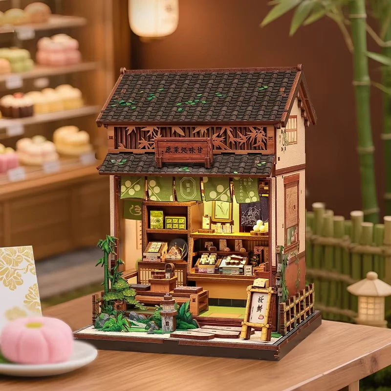 Japanese Candy Shop DIY Miniature