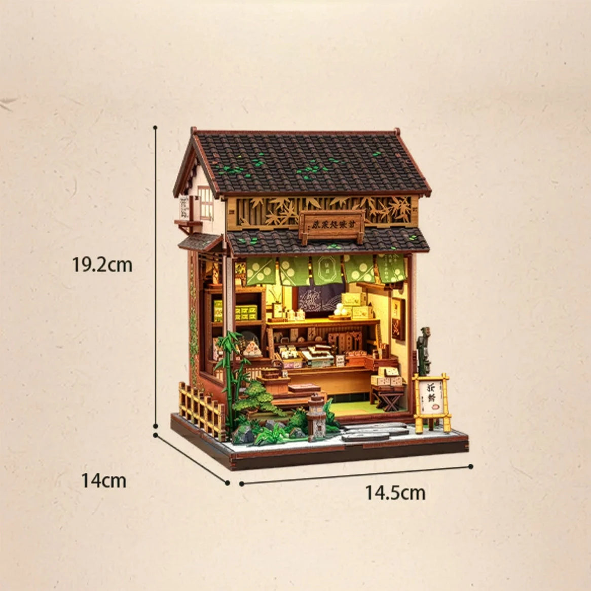Japanese Candy Shop DIY Miniature