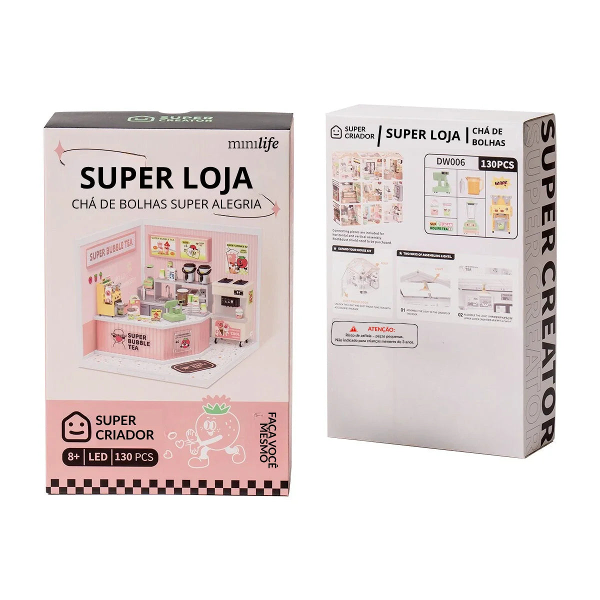 Super Bubble Tea Miniature DIY Shop