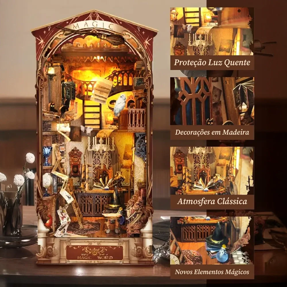 Magical World Book Nook DIY