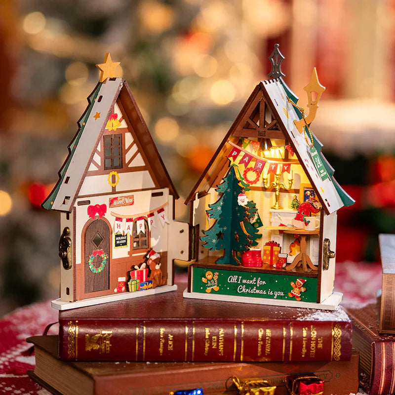 Enchanted Christmas - Sparkling House Miniature DIY