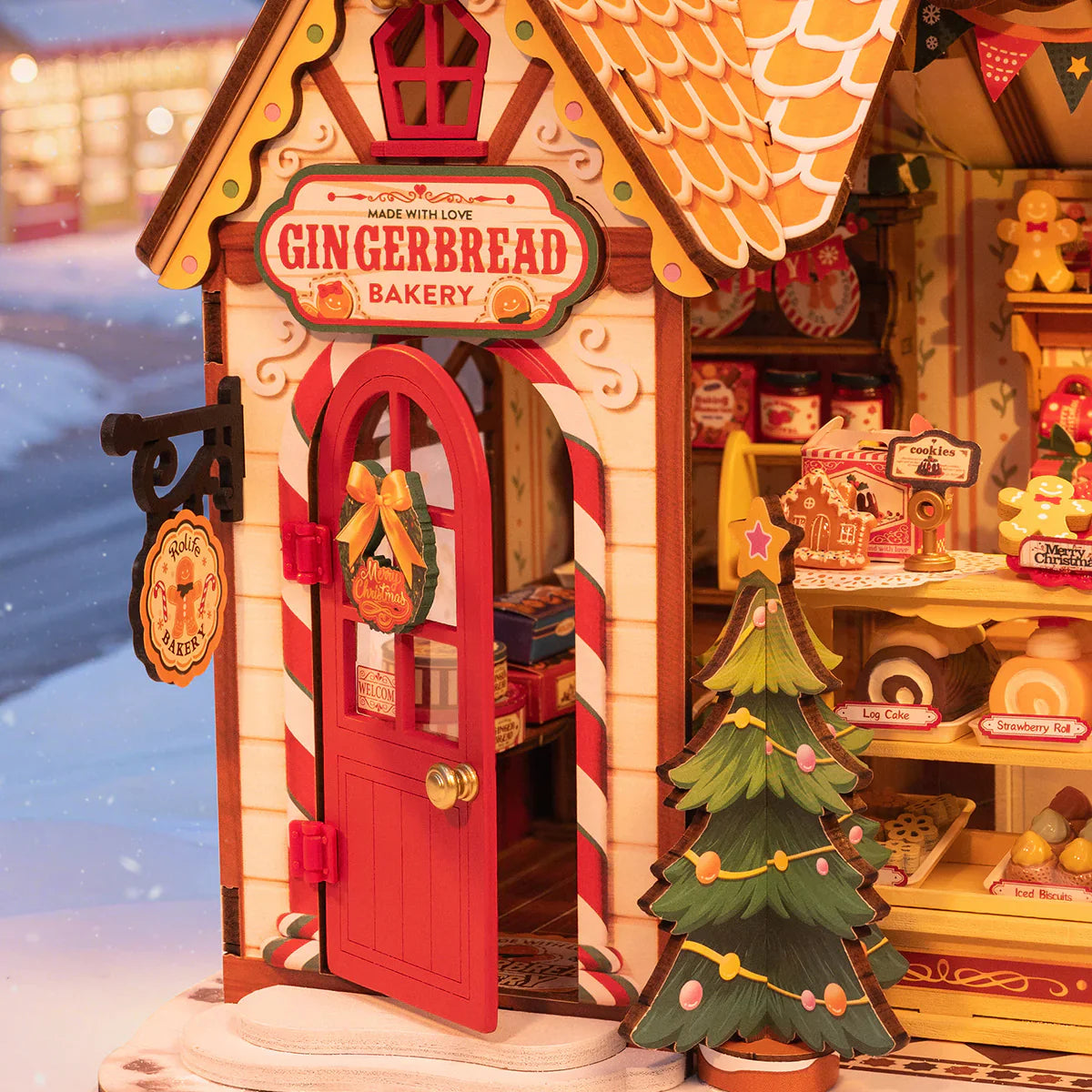 Enchanted Christmas - DIY Miniature Gingerbread House