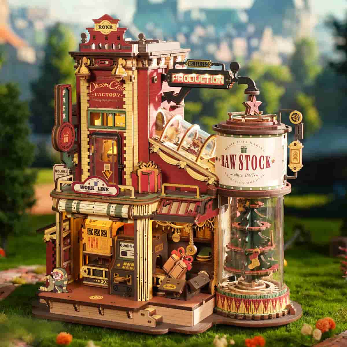 Enchanted Christmas - Santa's Musical Factory 3D Puzzle