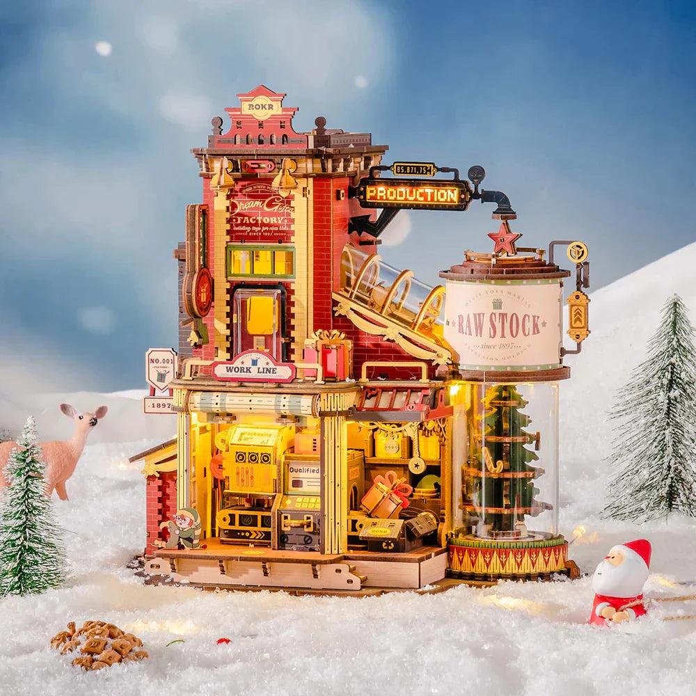 Enchanted Christmas - Santa's Musical Factory 3D Puzzle