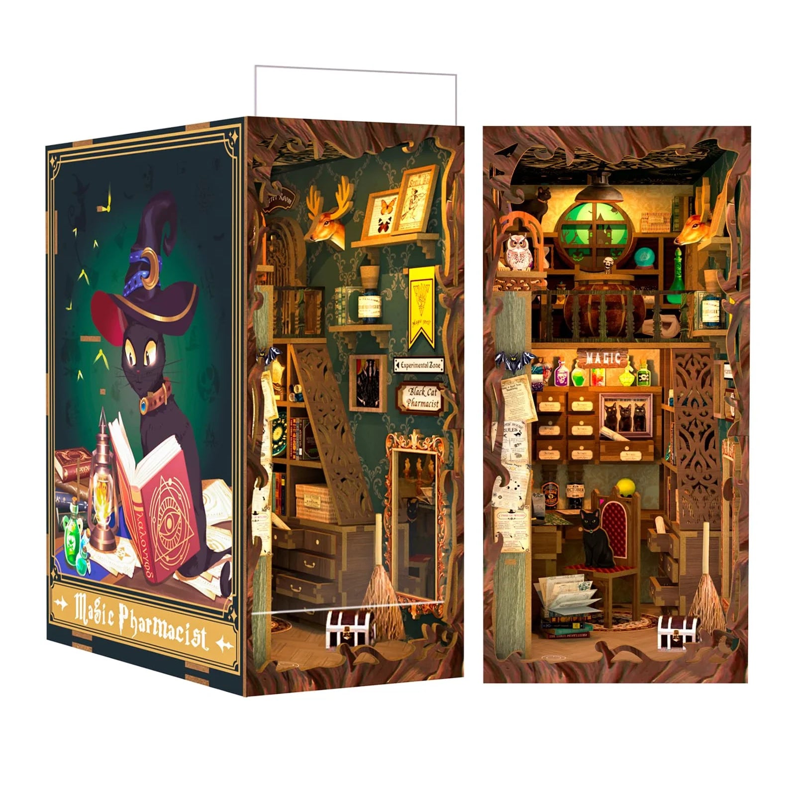 The Magical Pharmacist Book Nook DIY