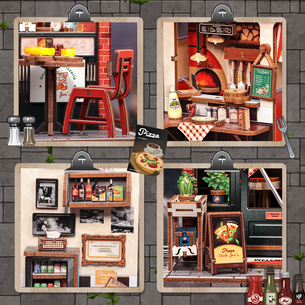 Uncle Joe's Miniature DIY Pizzeria