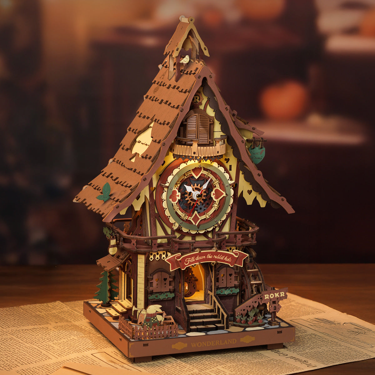 3D Puzzle Cuckoo Clock