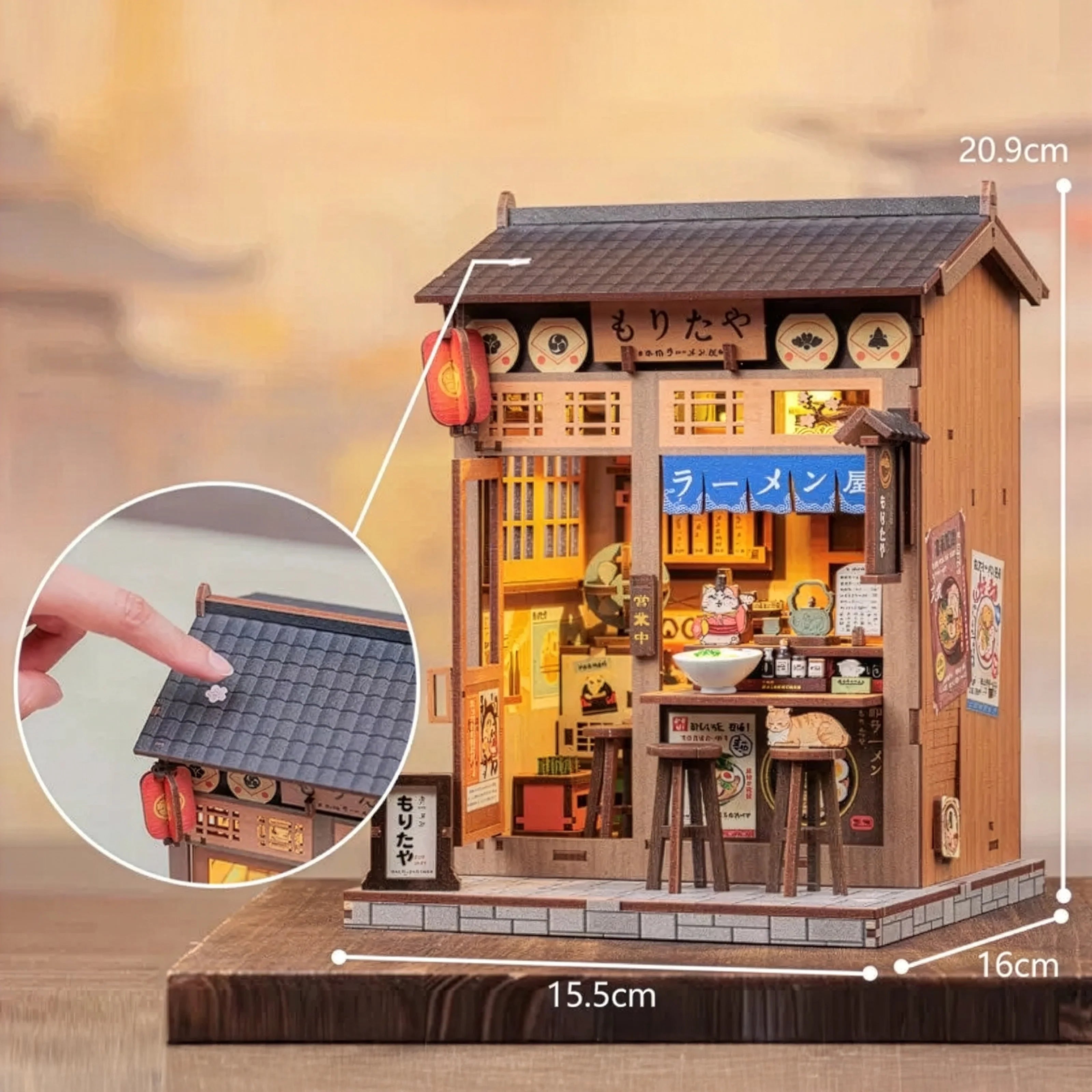 DIY Miniature Japanese Ramen Restaurant
