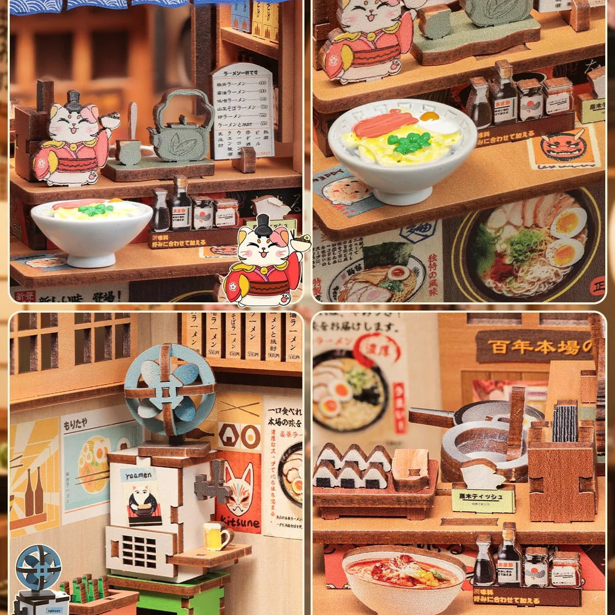 DIY Miniature Japanese Ramen Restaurant