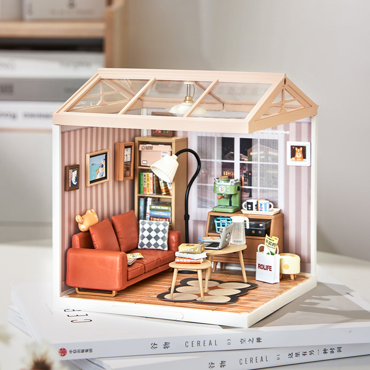 Cozy Living Room Miniature DIY