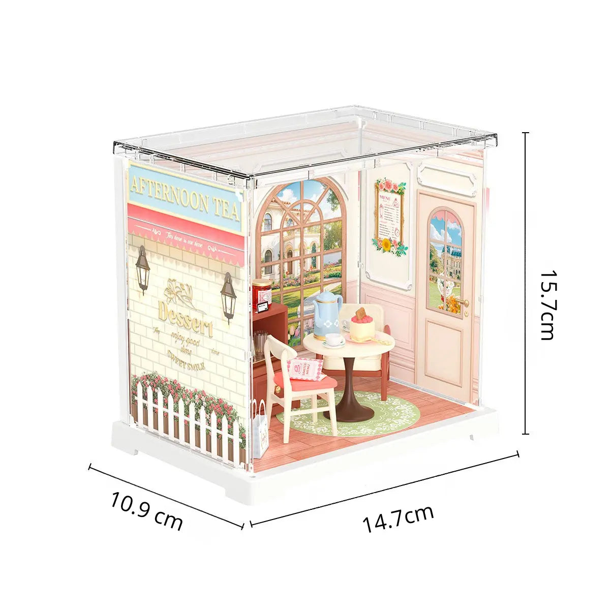 Afternoon Tea Room Miniature DIY