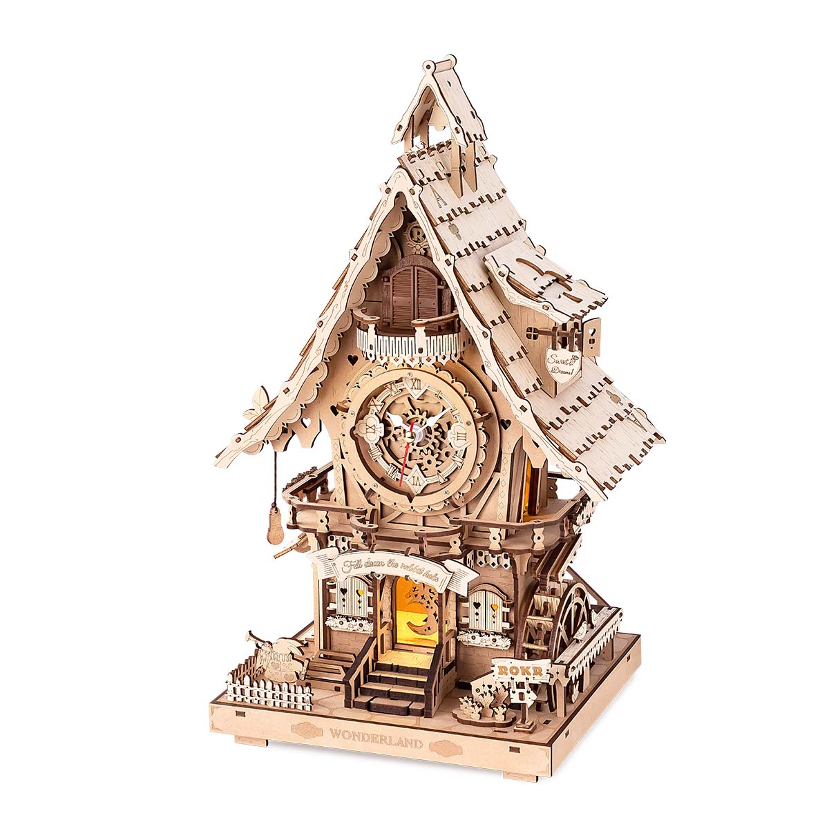 3D Puzzle Cuckoo Clock