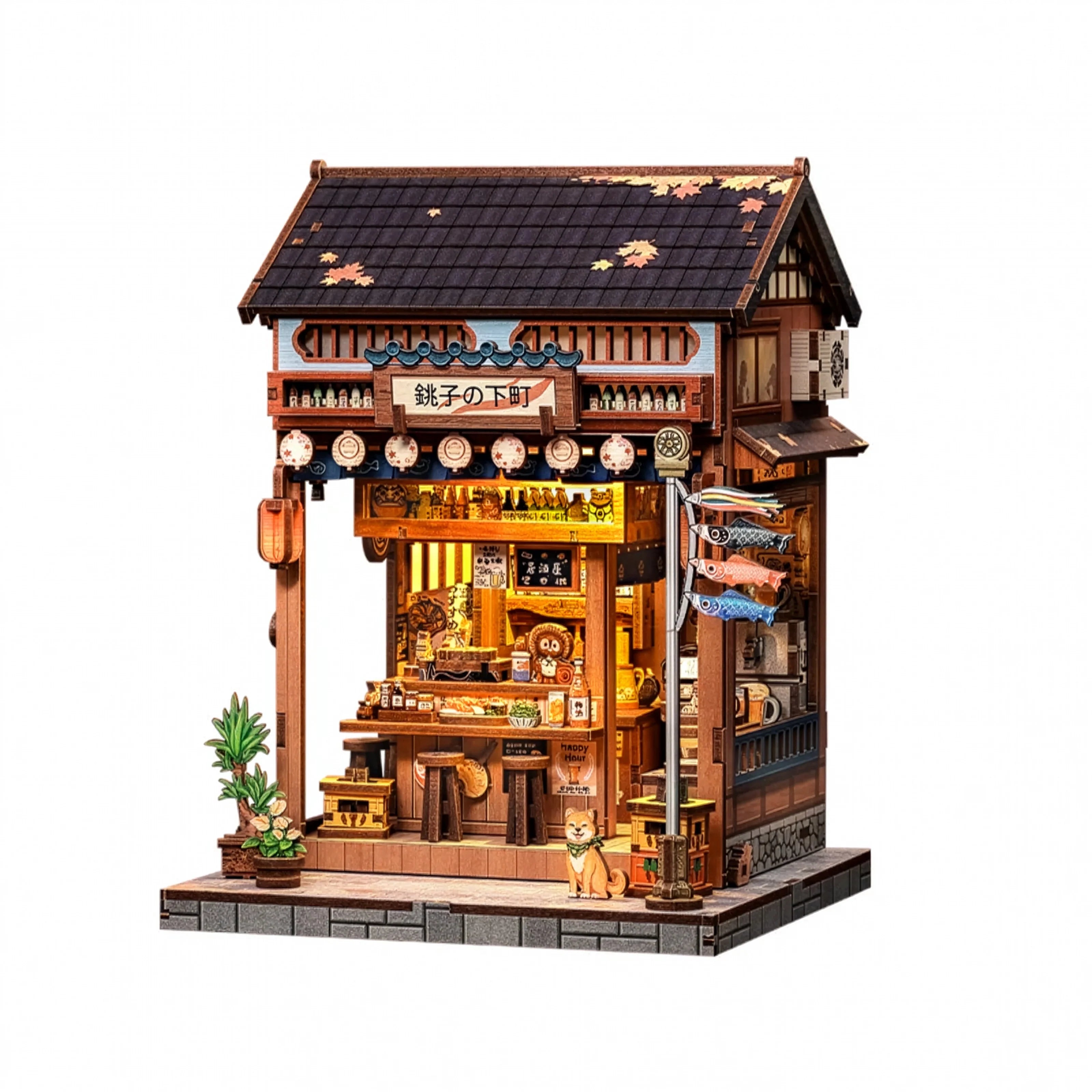 Japanese Izakaya Miniature DIY Bar