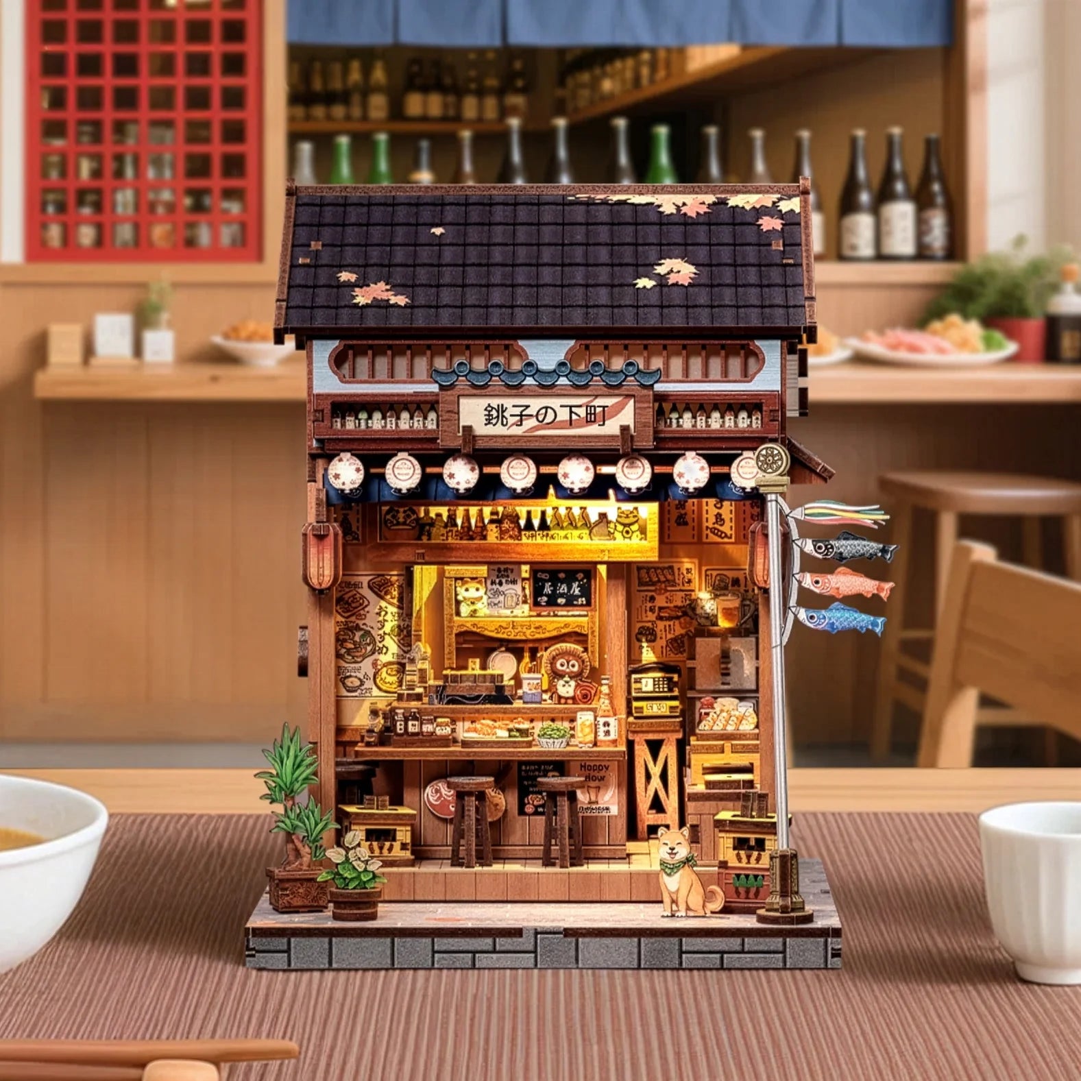 Japanese Izakaya Miniature DIY Bar
