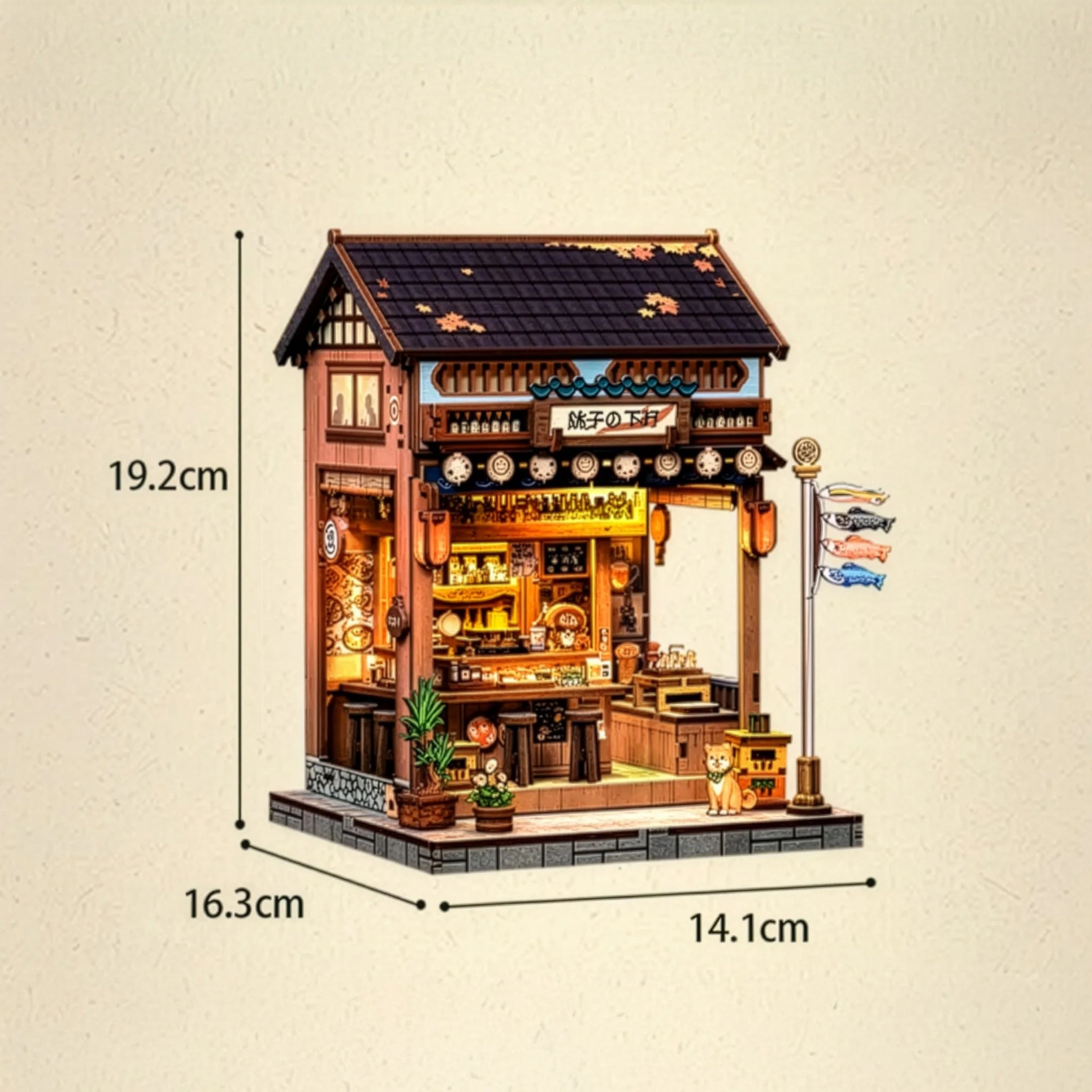 Japanese Izakaya Miniature DIY Bar