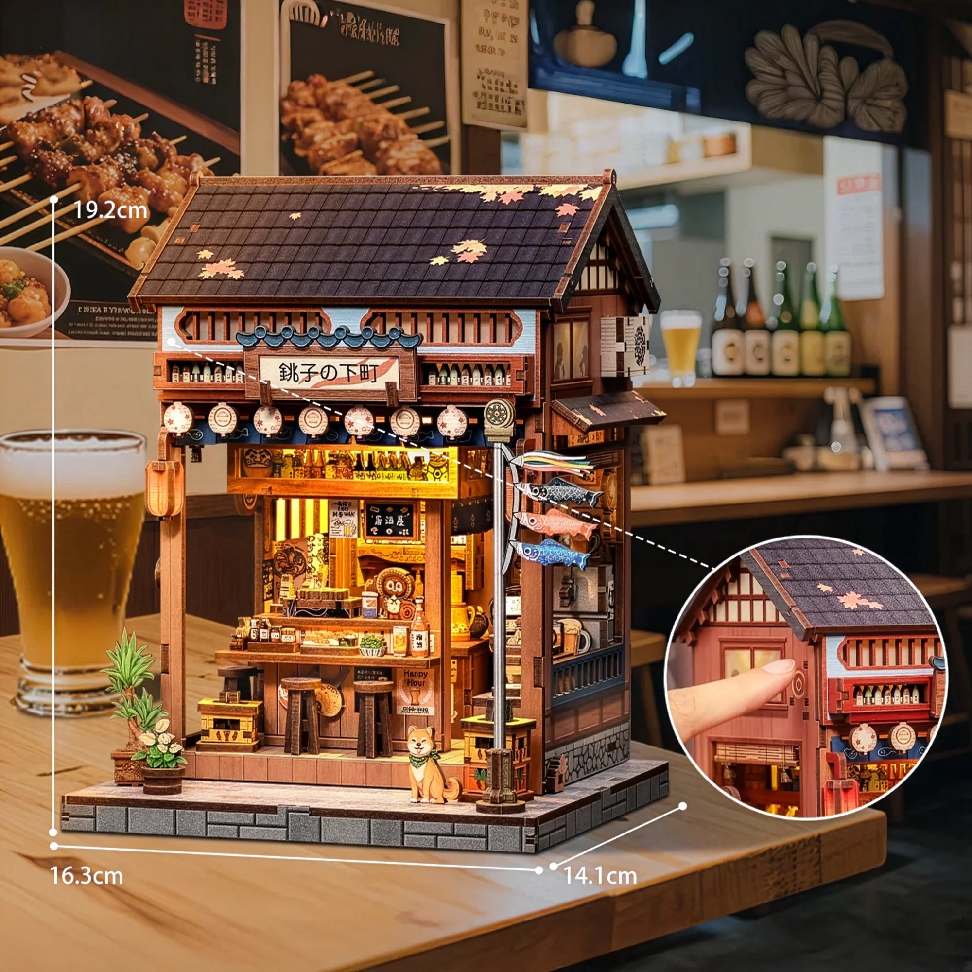 Japanese Izakaya Miniature DIY Bar