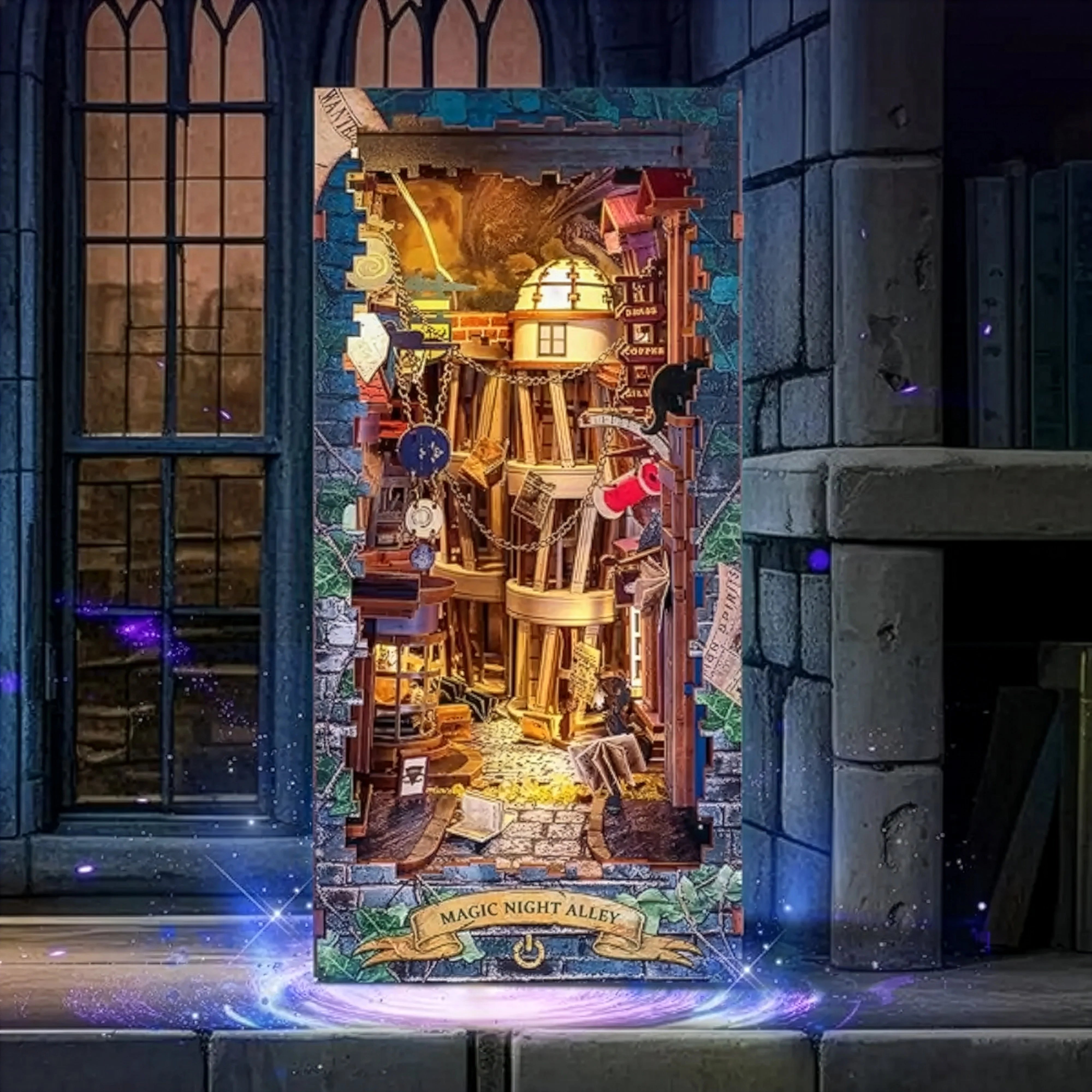 Magic Alley Book Nook DIY