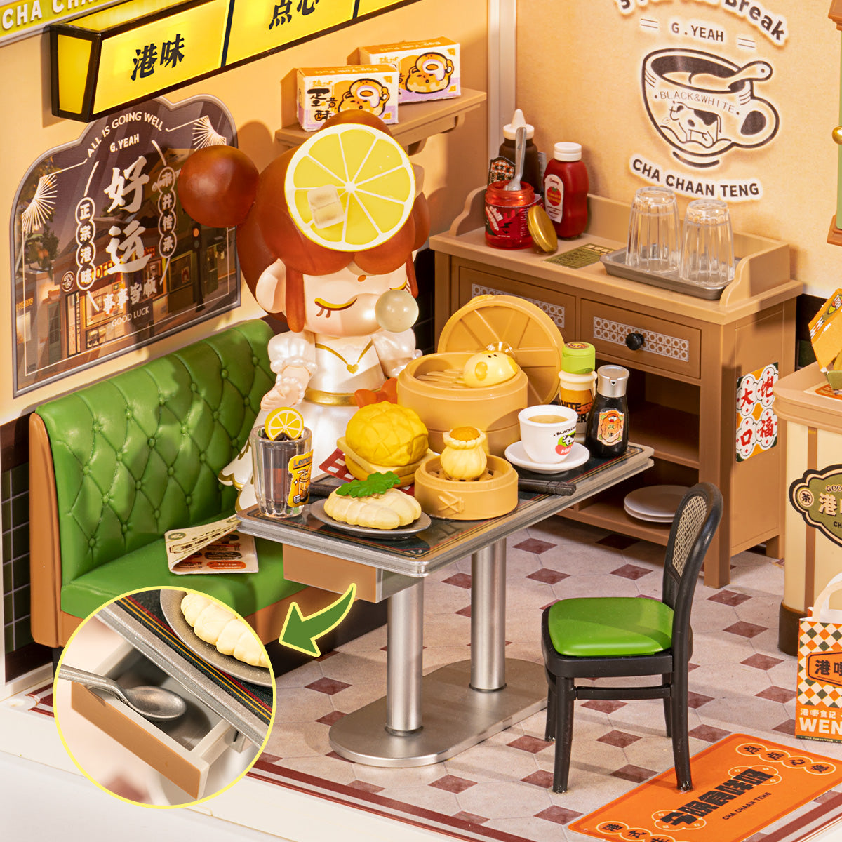 Hong Kong Miniature Café DIY