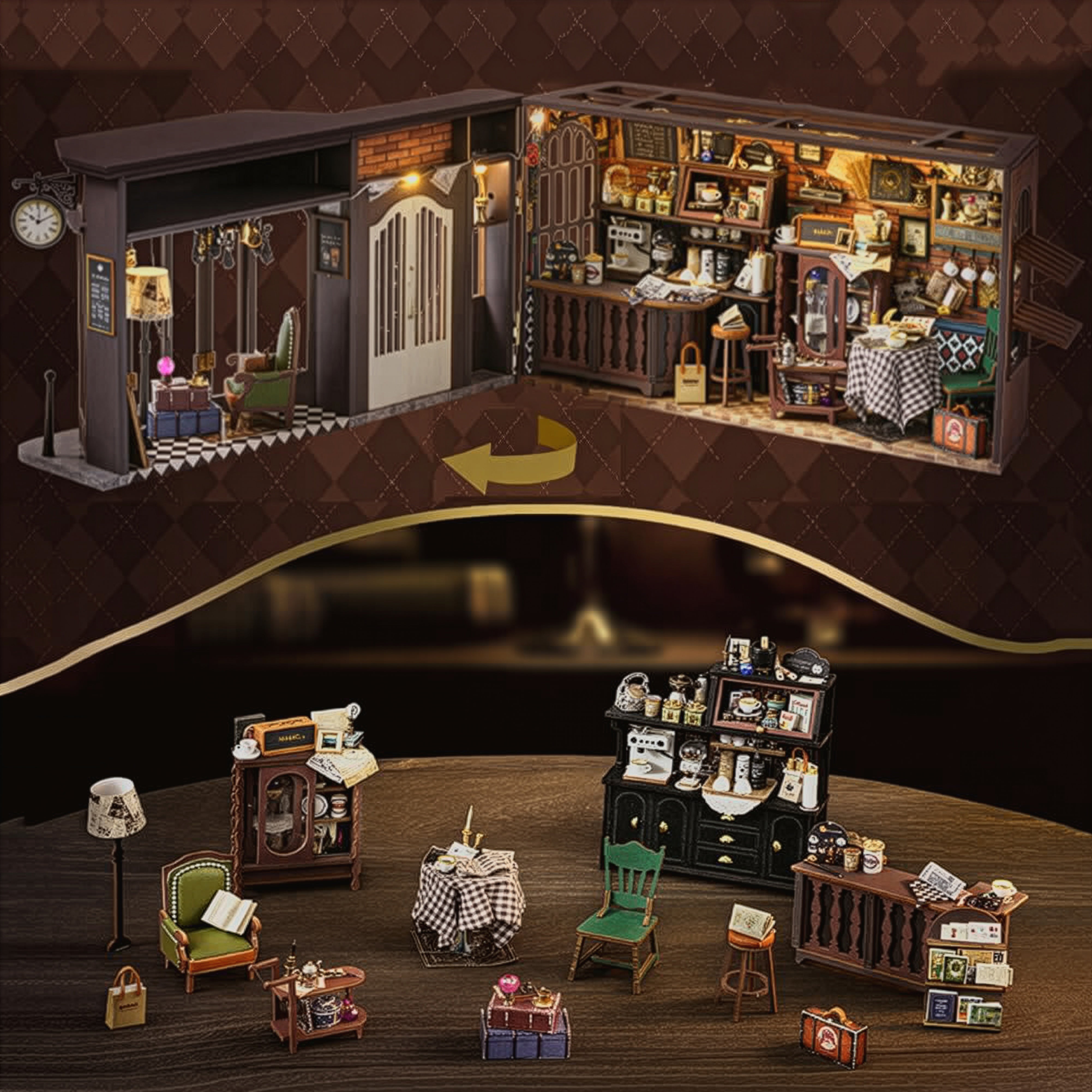 Magical Miniature DIY Coffee Shop