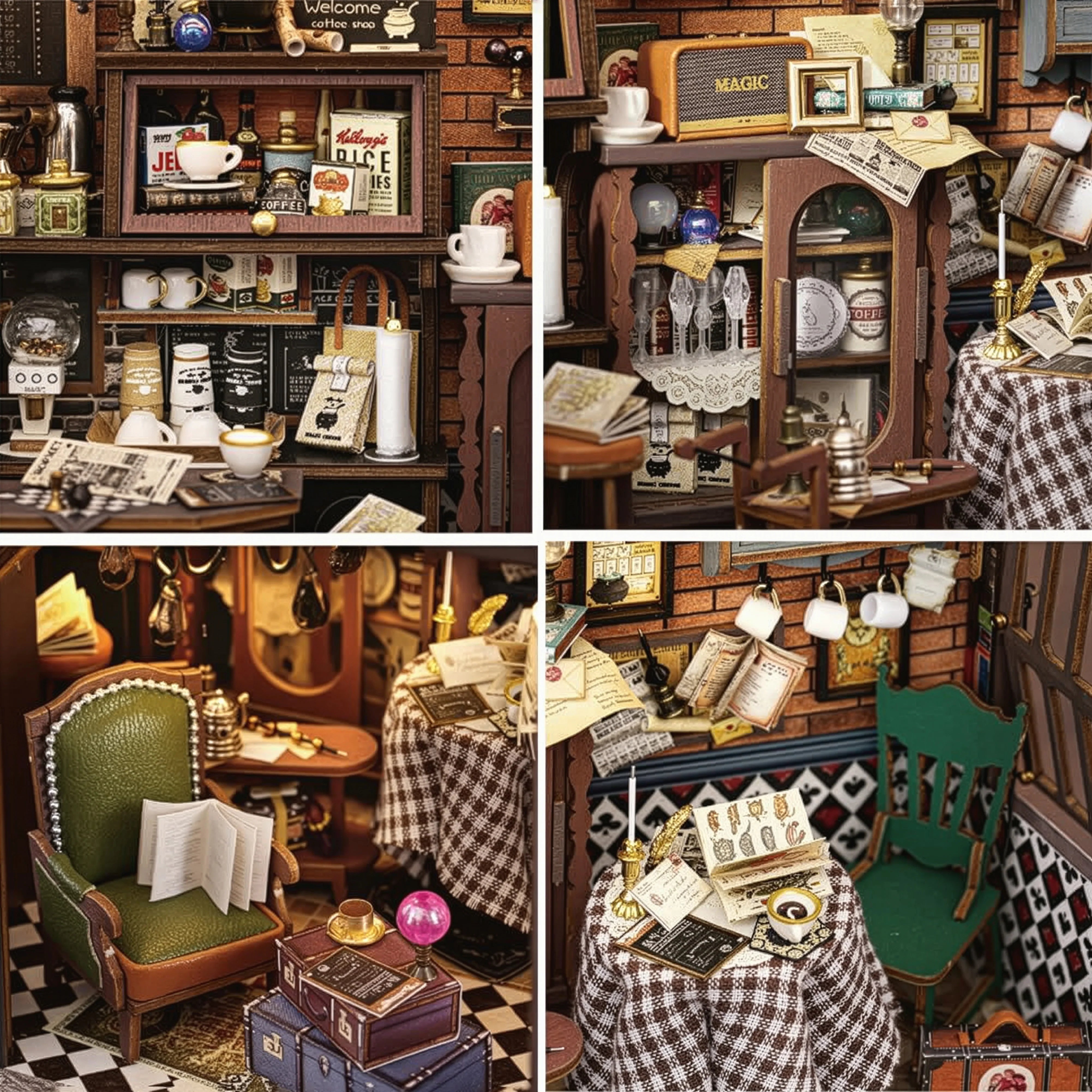 Magical Miniature DIY Coffee Shop
