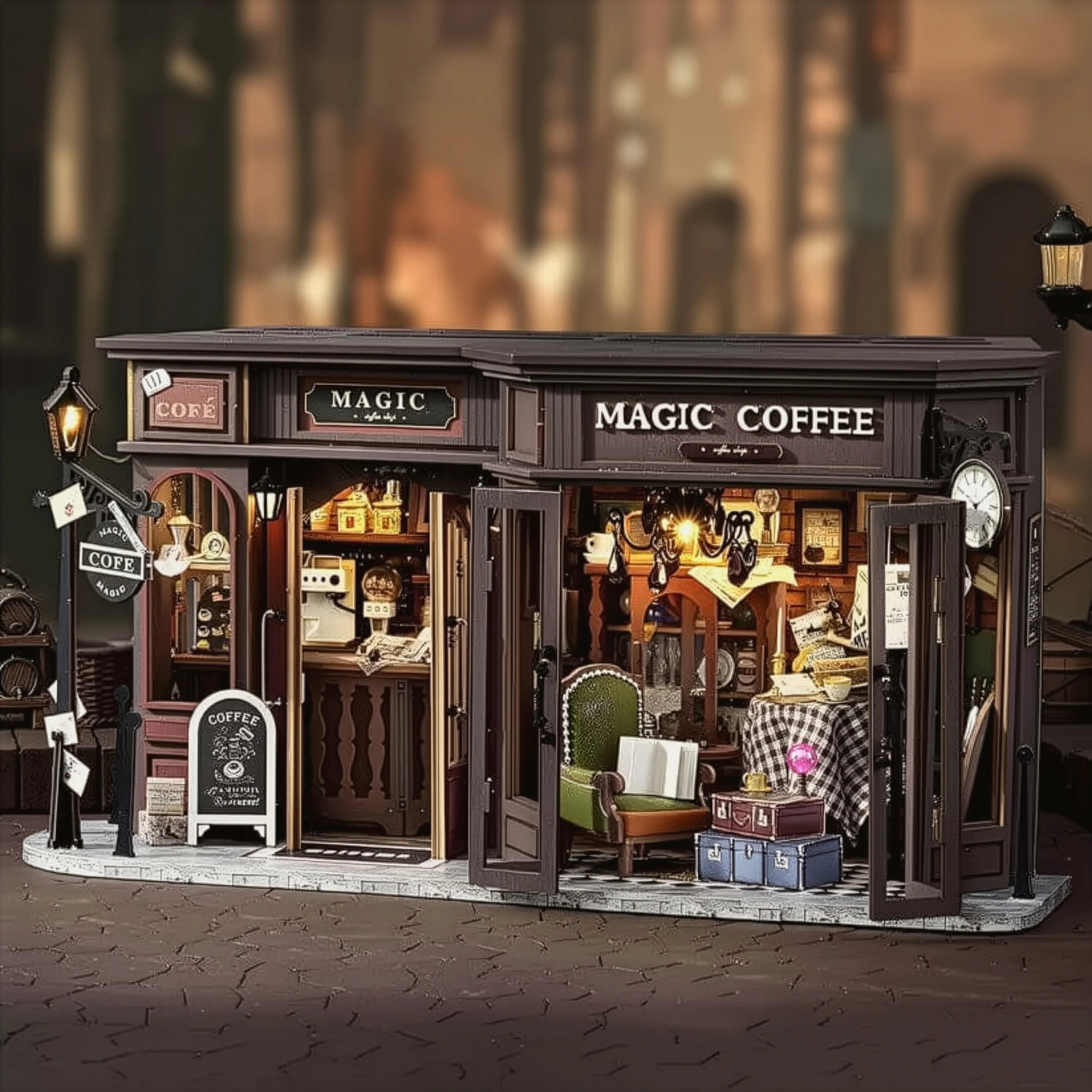 Magical Miniature DIY Coffee Shop