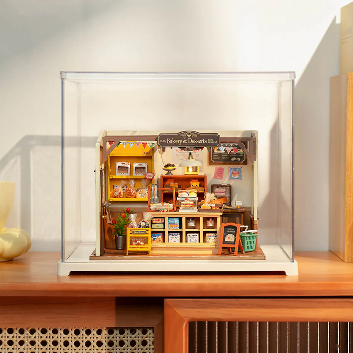 Stackable Display Box - Miniature Houses