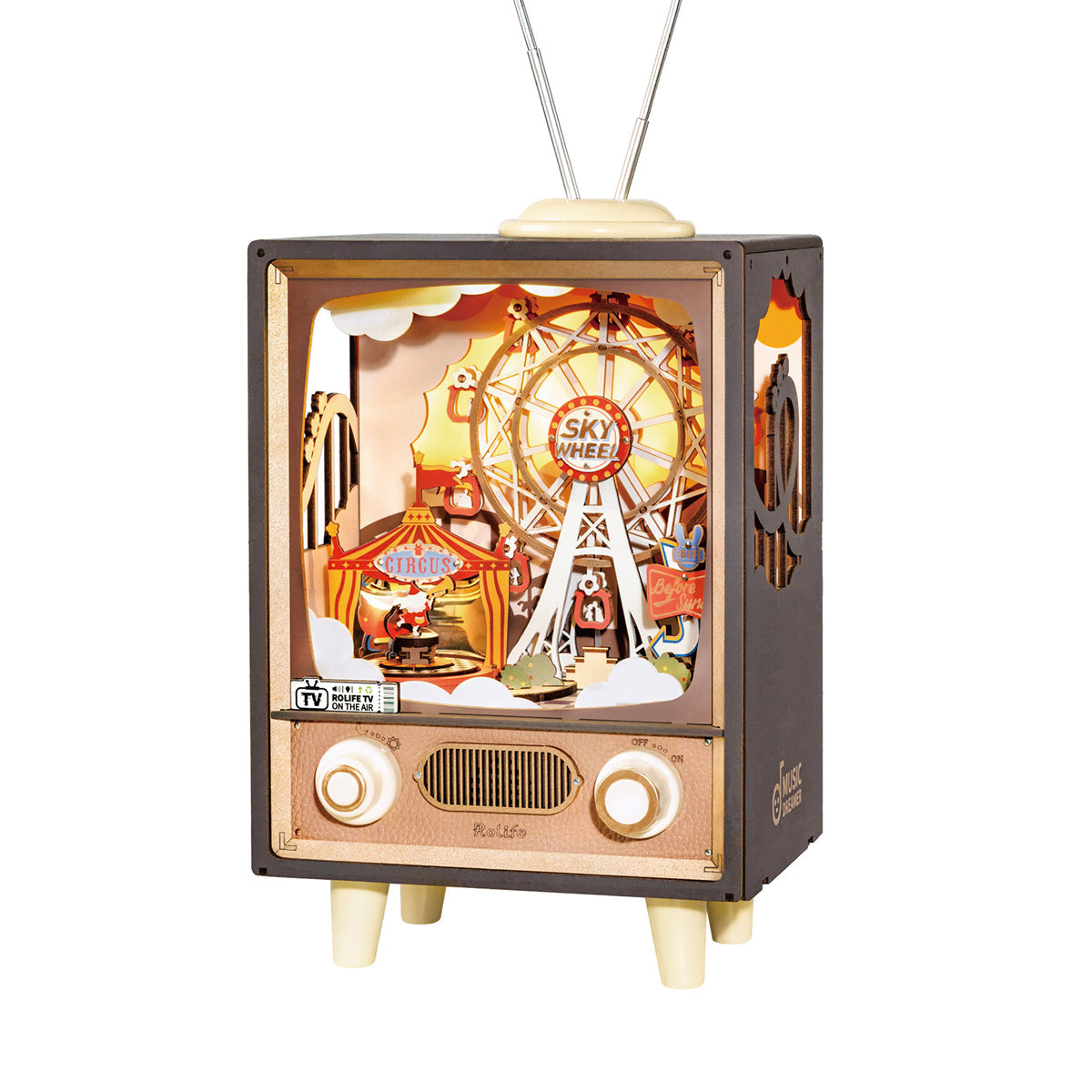 Musical Box Amusement Park 3D Puzzle